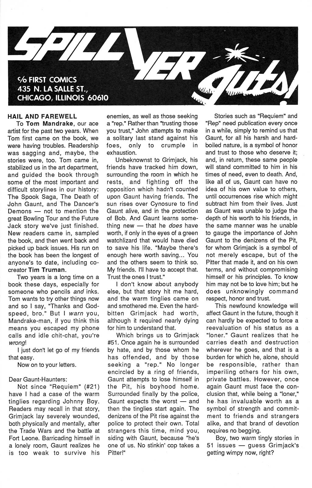 Read online Grimjack comic -  Issue #54 - 32