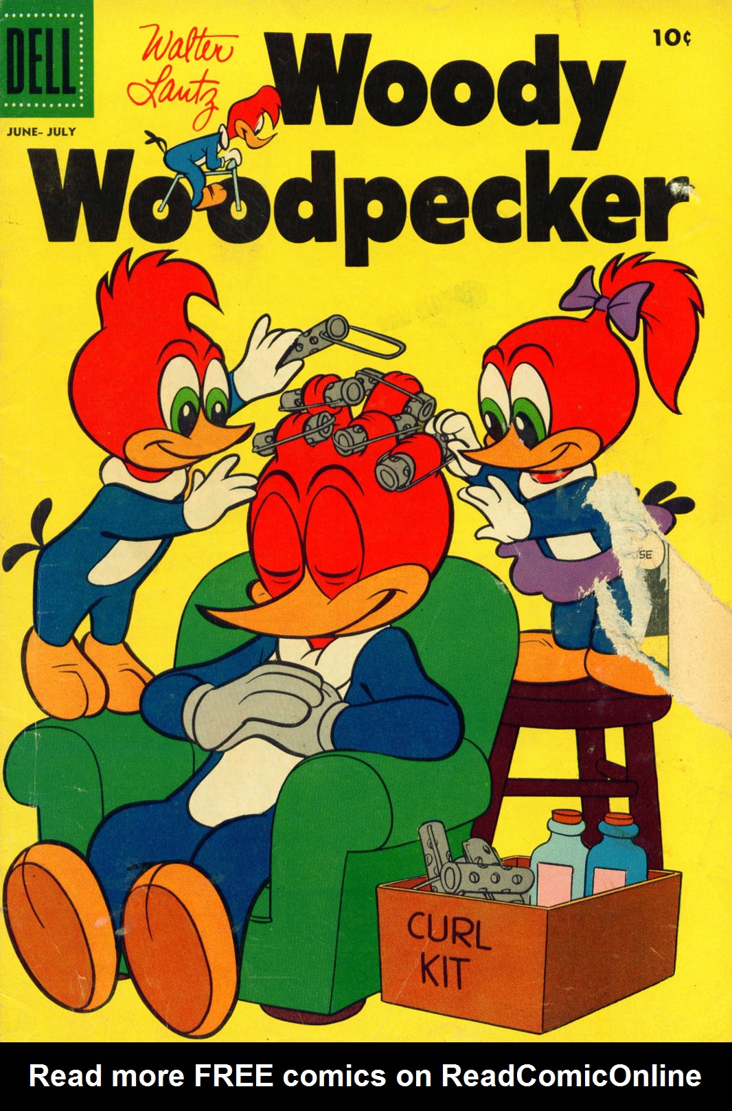 Read online Walter Lantz Woody Woodpecker (1952) comic -  Issue #37 - 1