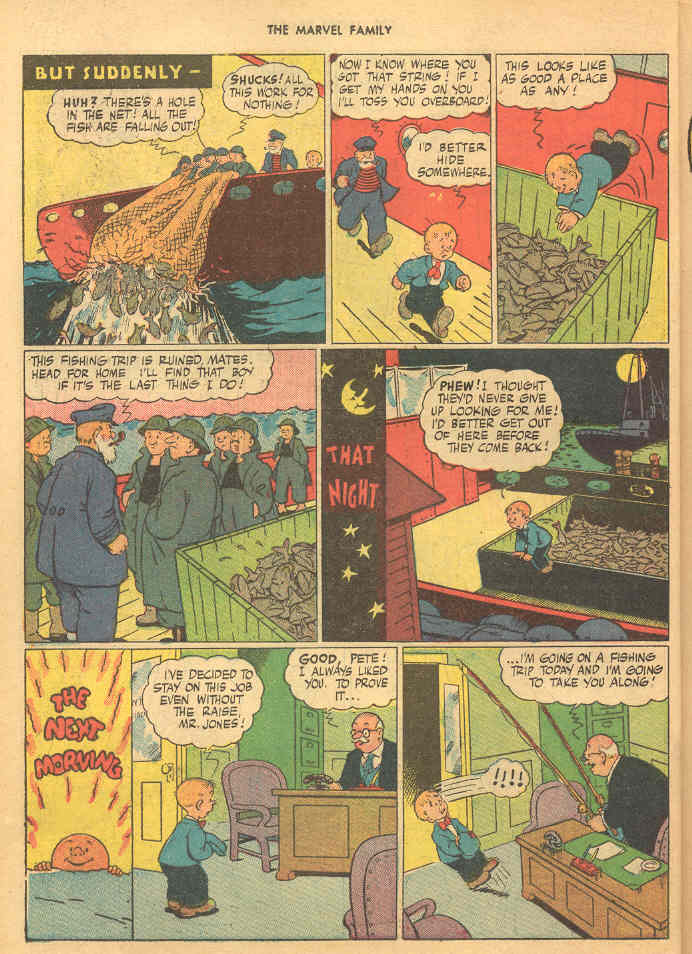 Read online The Marvel Family comic -  Issue #7 - 18