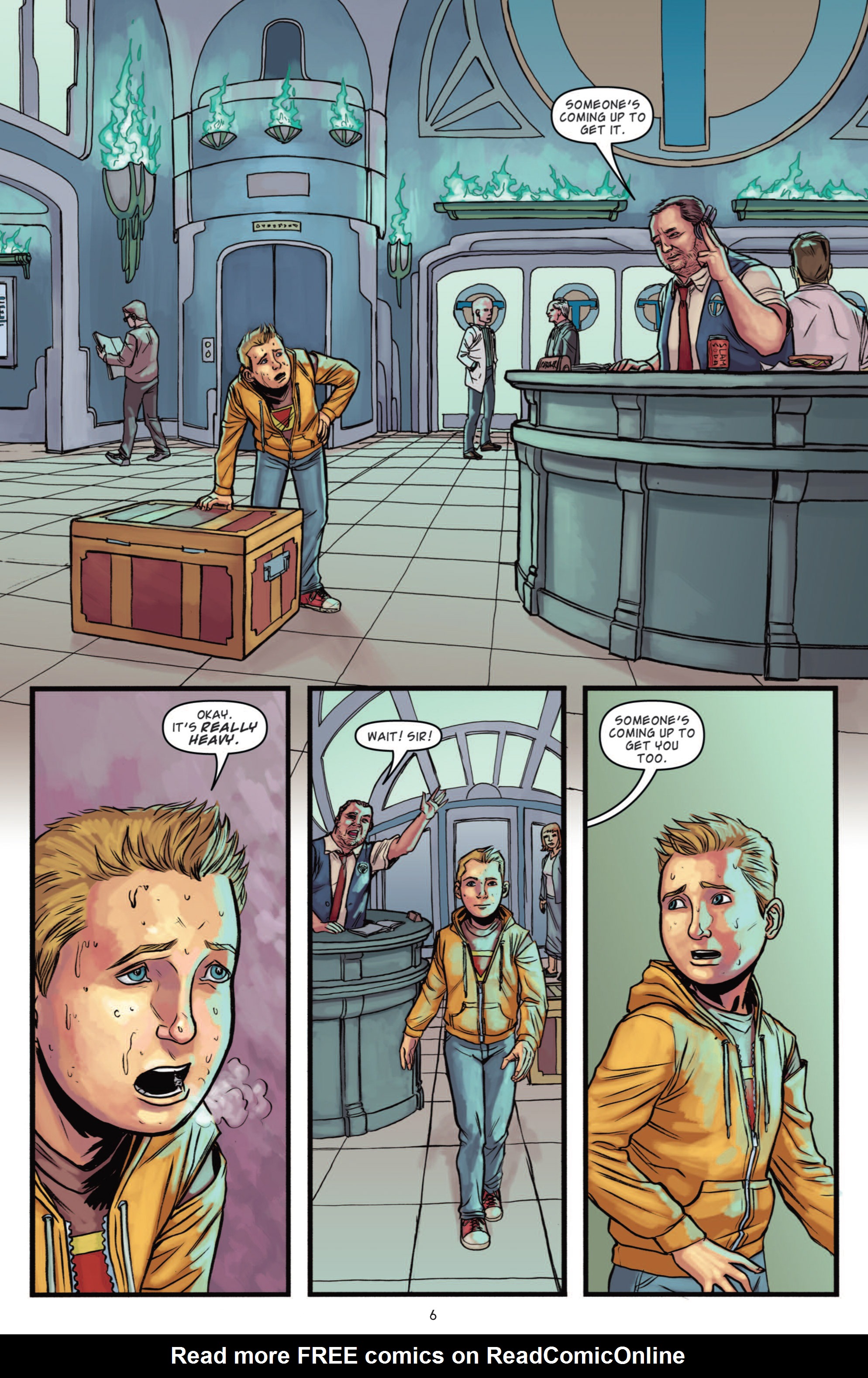 Read online Smoke And Mirrors comic -  Issue #5 - 8