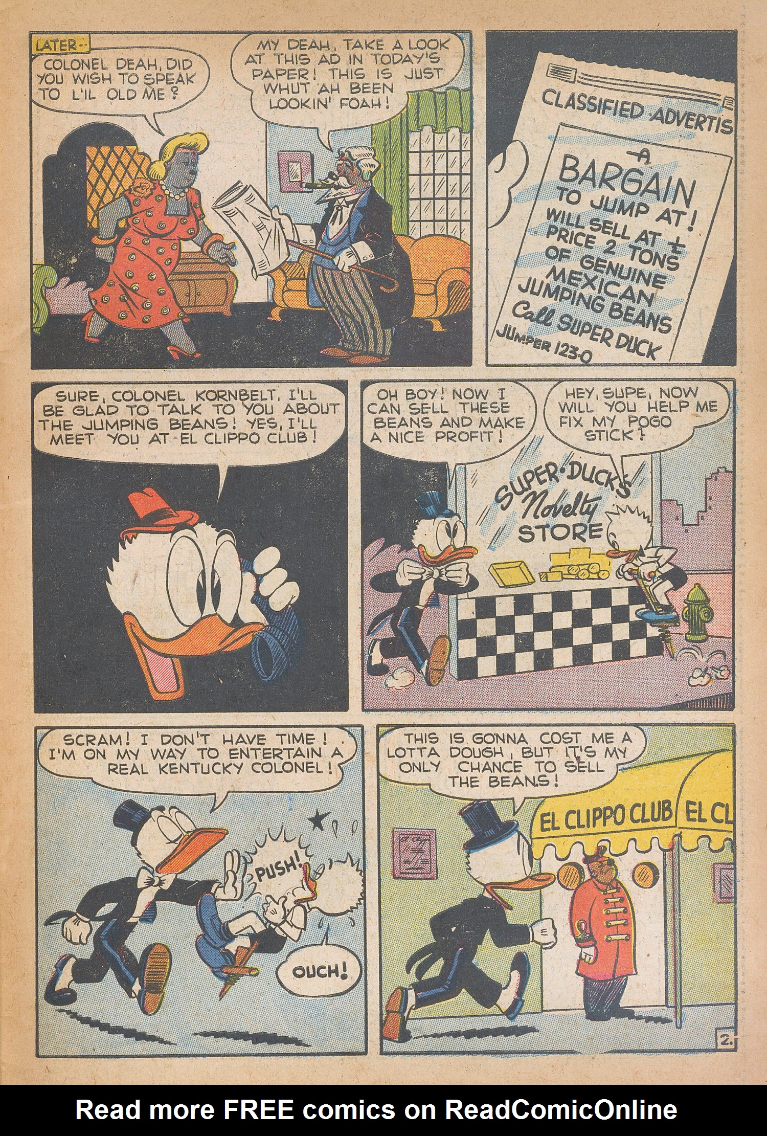 Read online Super Duck Comics comic -  Issue #22 - 45