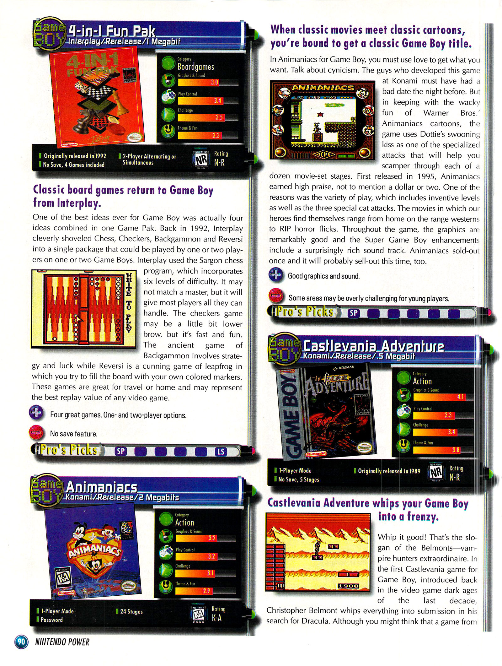 Read online Nintendo Power comic -  Issue #92 - 90