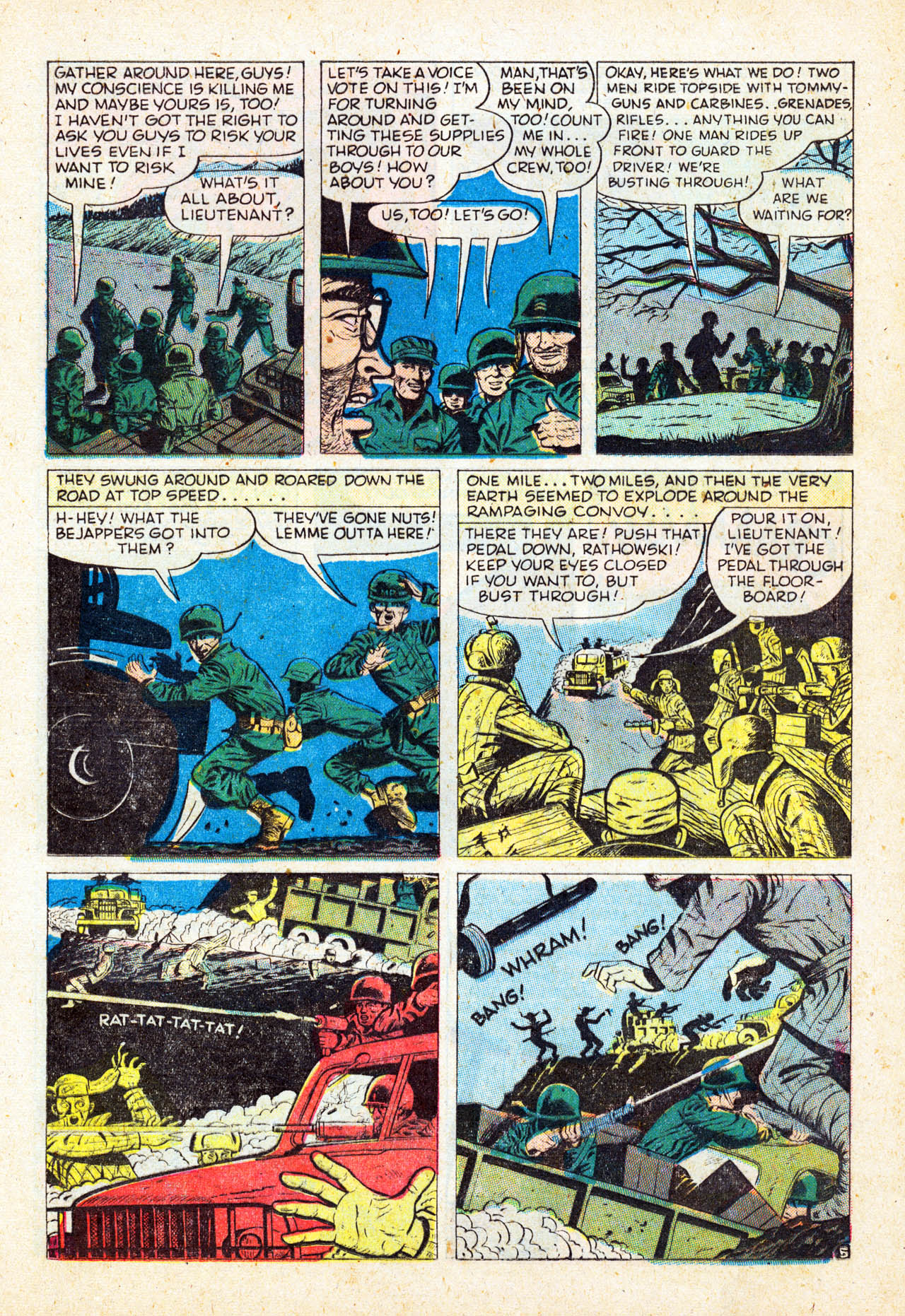 Read online Combat (1952) comic -  Issue #2 - 17