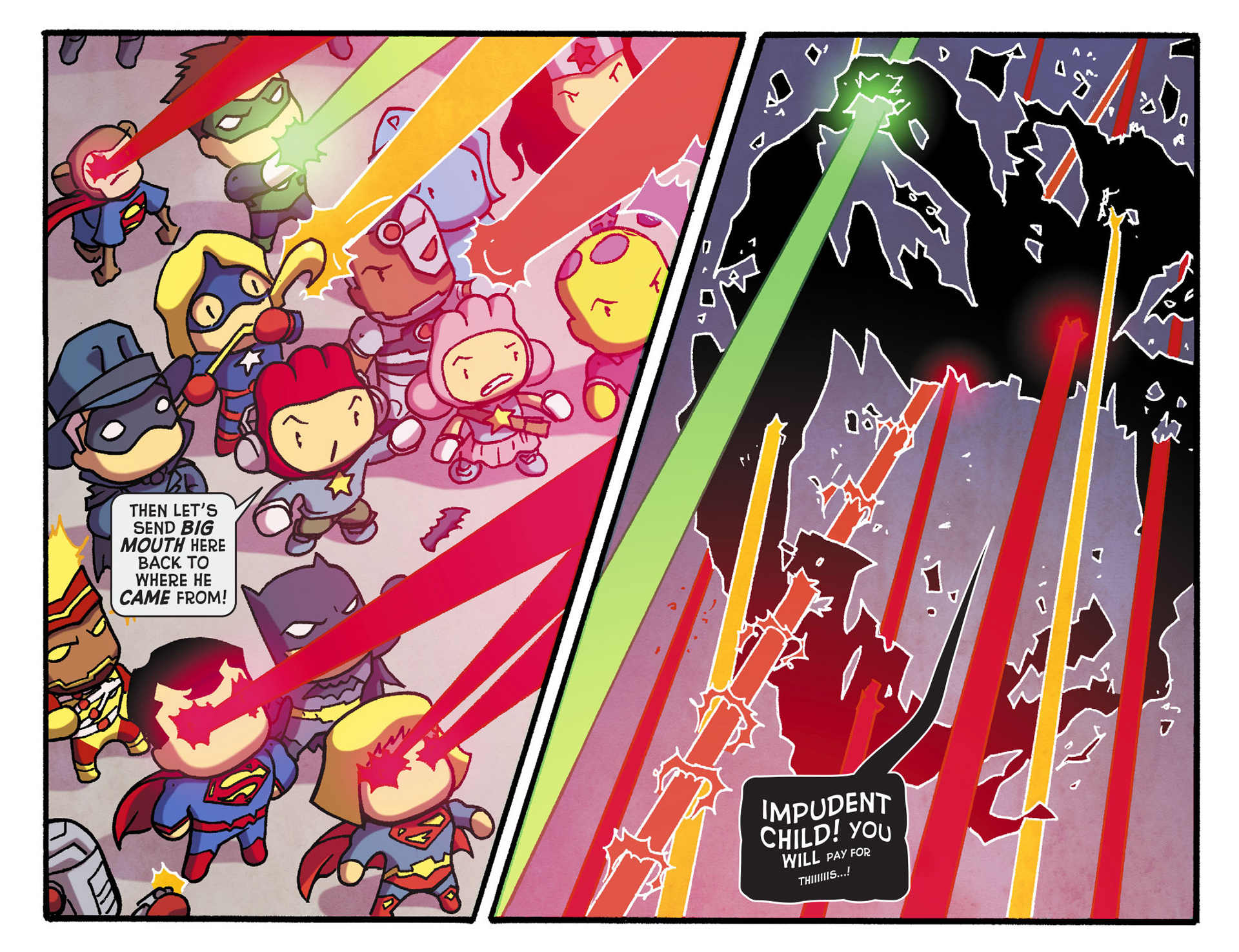 Read online Scribblenauts Unmasked: A Crisis of Imagination comic -  Issue #12 - 22