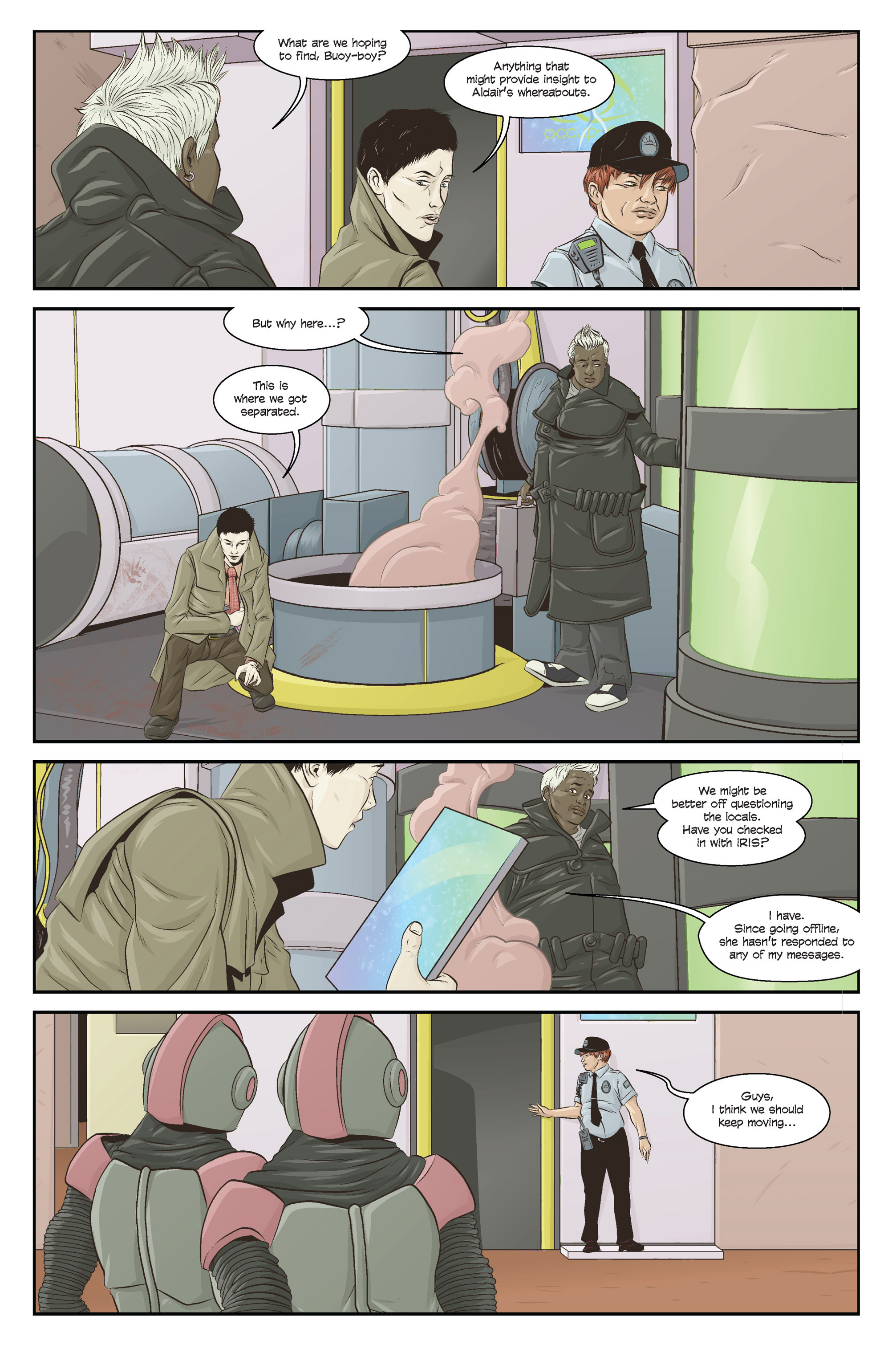 Read online Skinned comic -  Issue #5 - 11