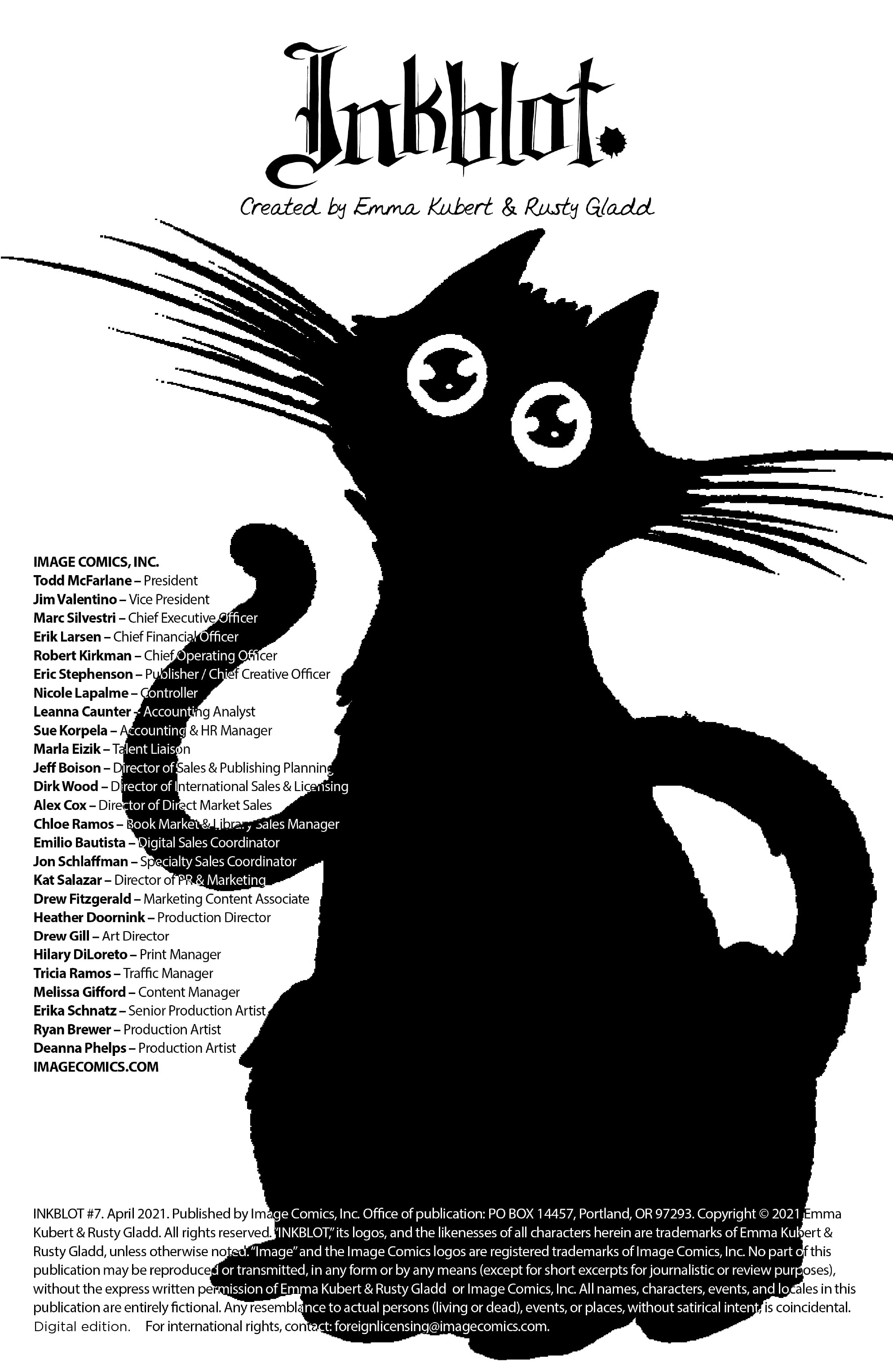 Read online Inkblot comic -  Issue #7 - 2