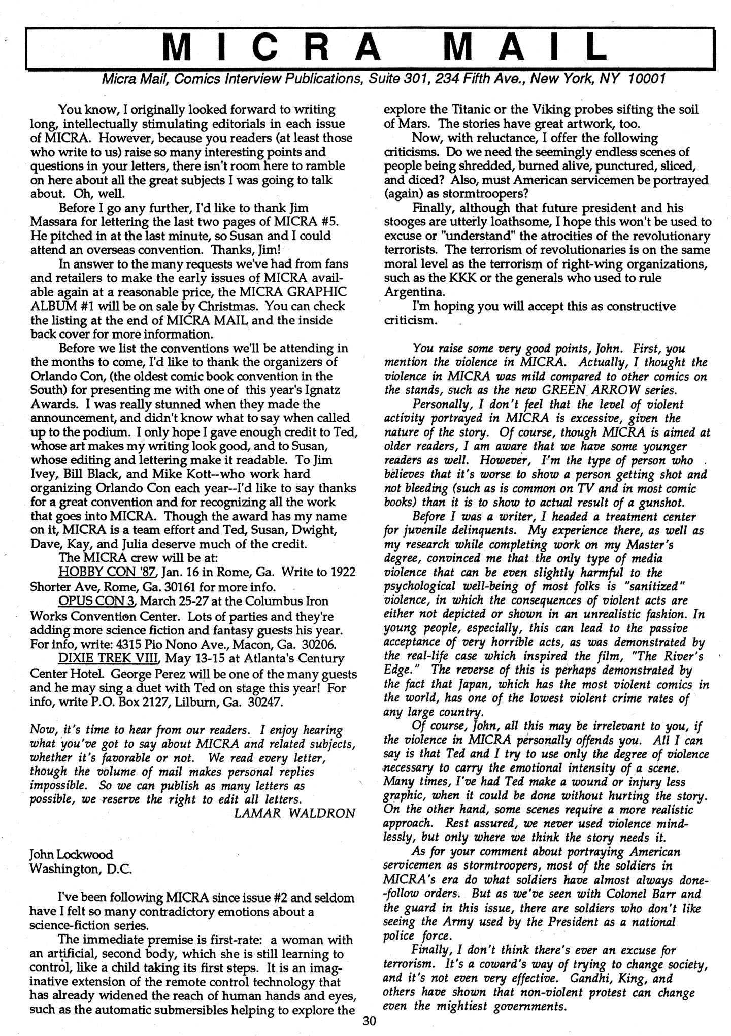 Read online MICRA: Mind Controlled Remote Automaton comic -  Issue #6 - 32