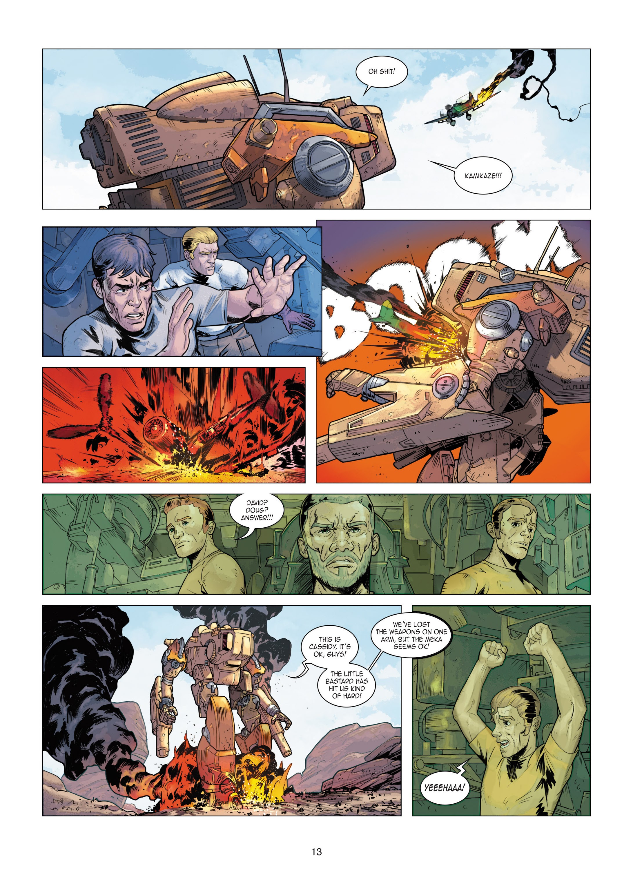 Read online Iron Squad comic -  Issue #4 - 13