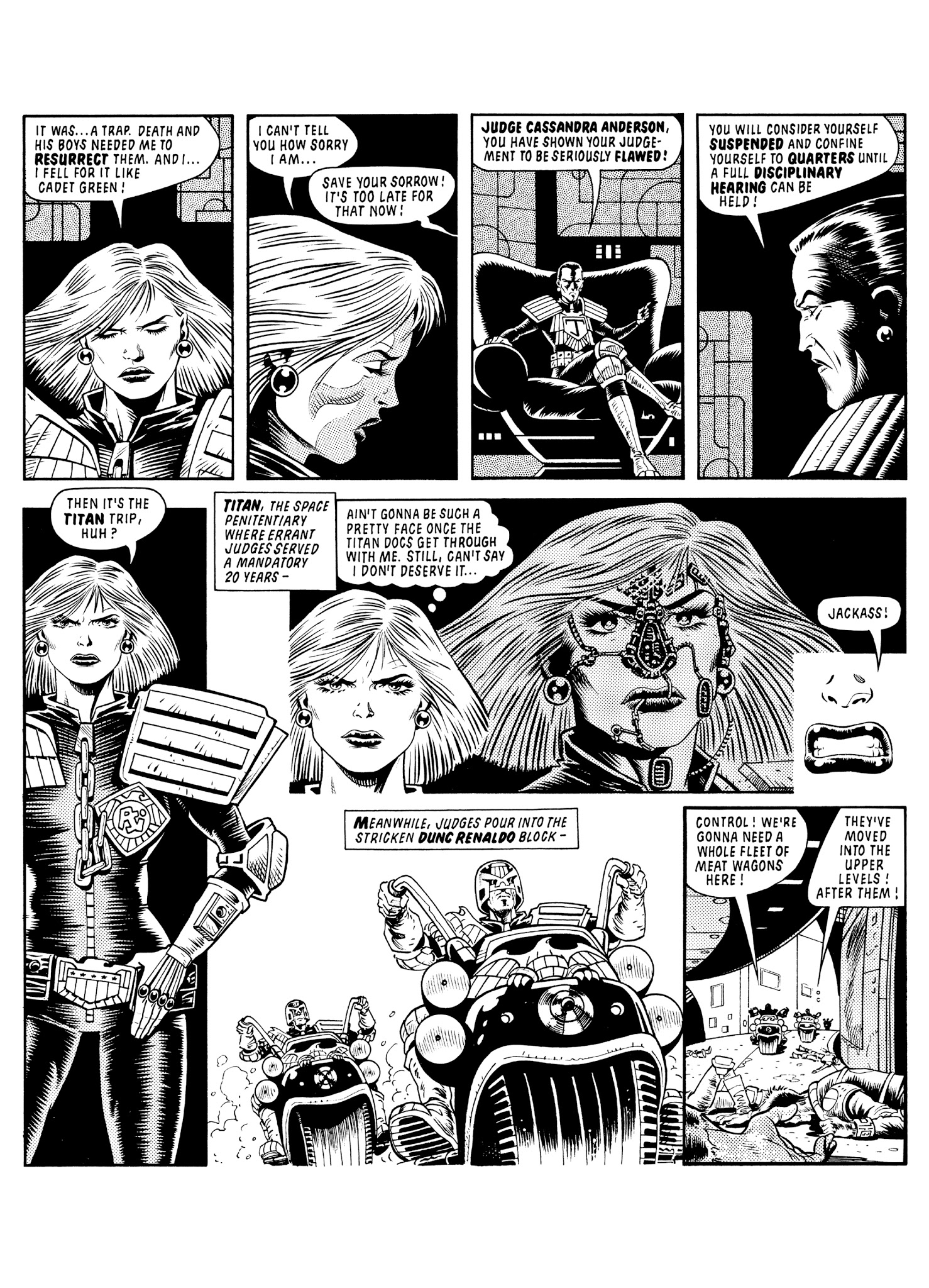 Read online Judge Anderson: The Psi Files comic -  Issue # TPB 1 - 34