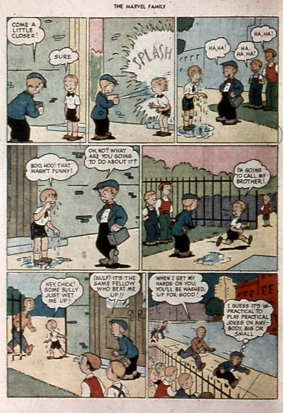 Read online The Marvel Family comic -  Issue #8 - 18