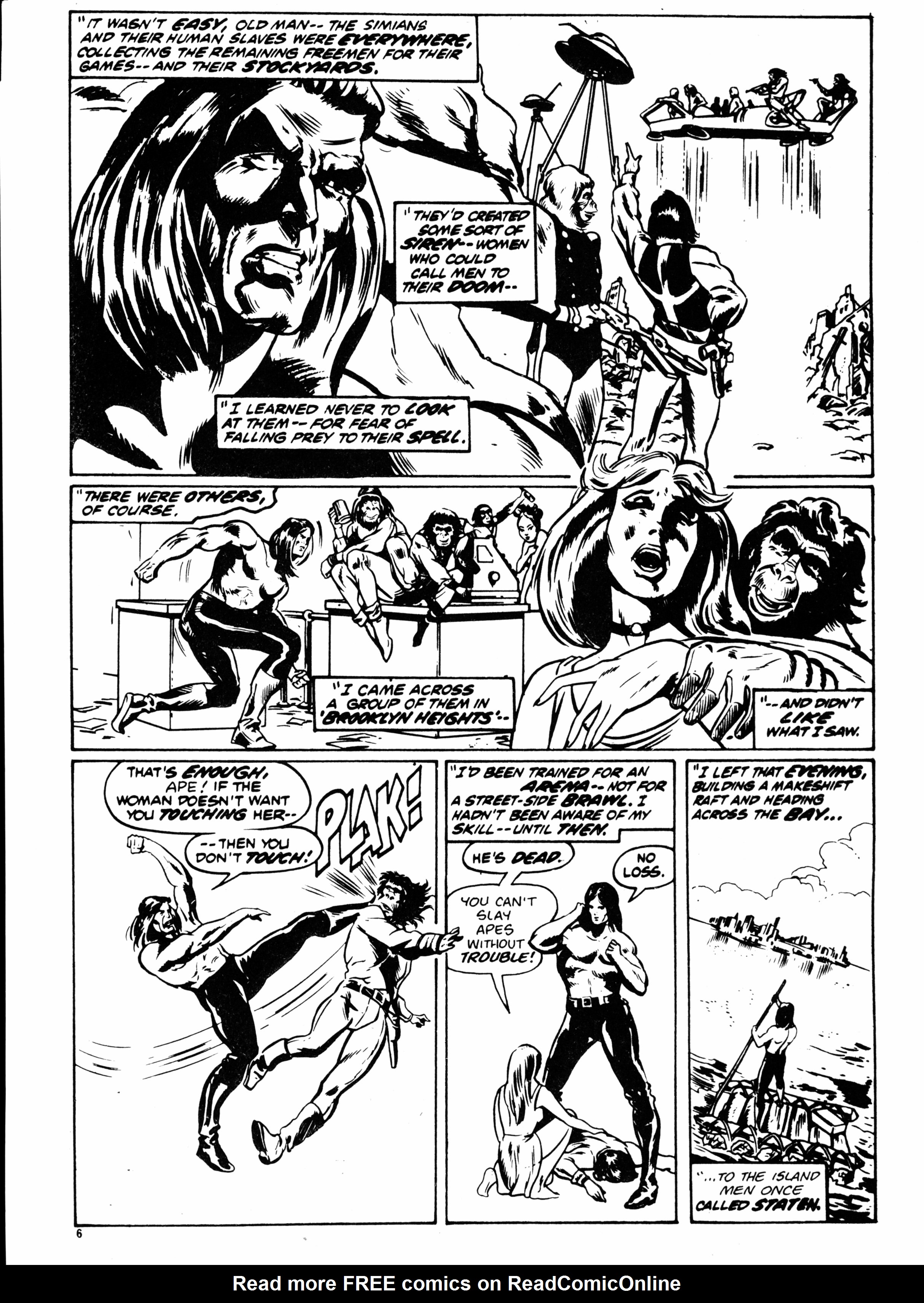 Read online Planet of the Apes (1974) comic -  Issue #24 - 6