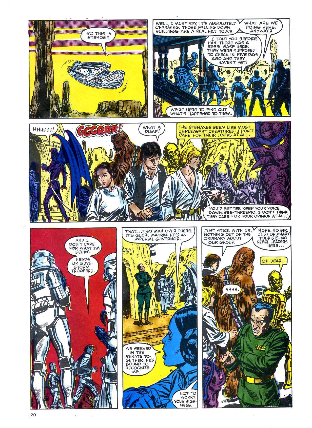 Read online Return of the Jedi comic -  Issue #145 - 19
