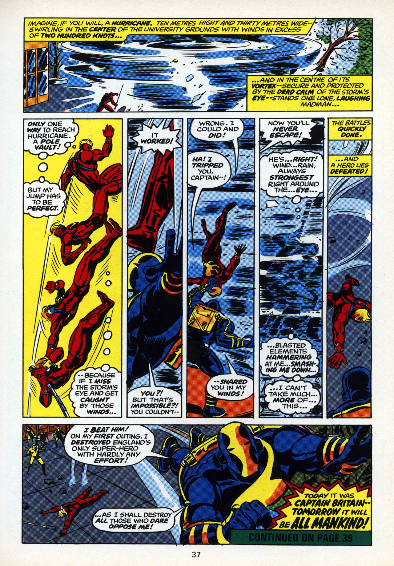 Read online Captain Britain (1976) comic -  Issue # _Annual - 36