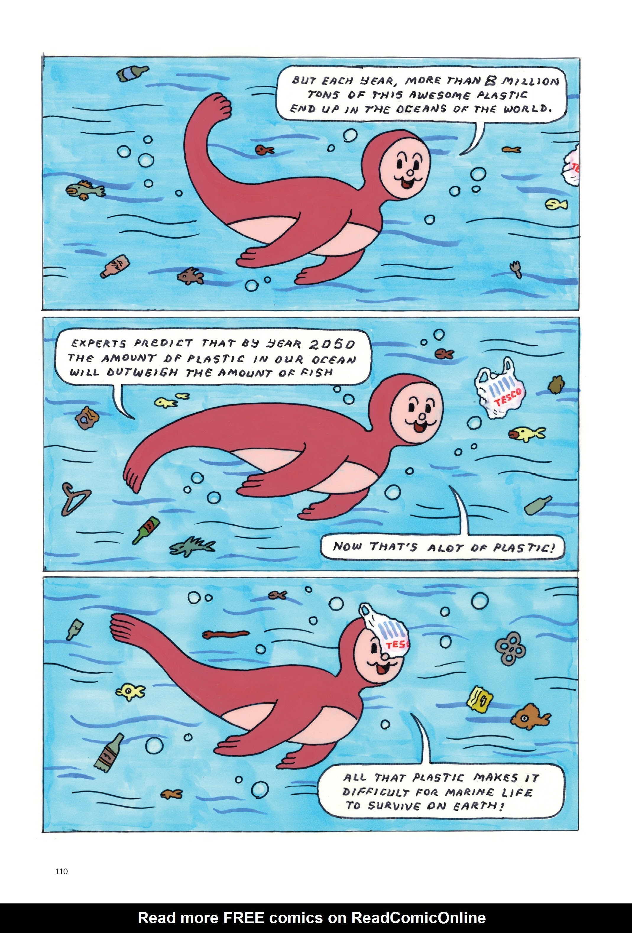 Read online Now: The New Comics Anthology comic -  Issue #7 - 110