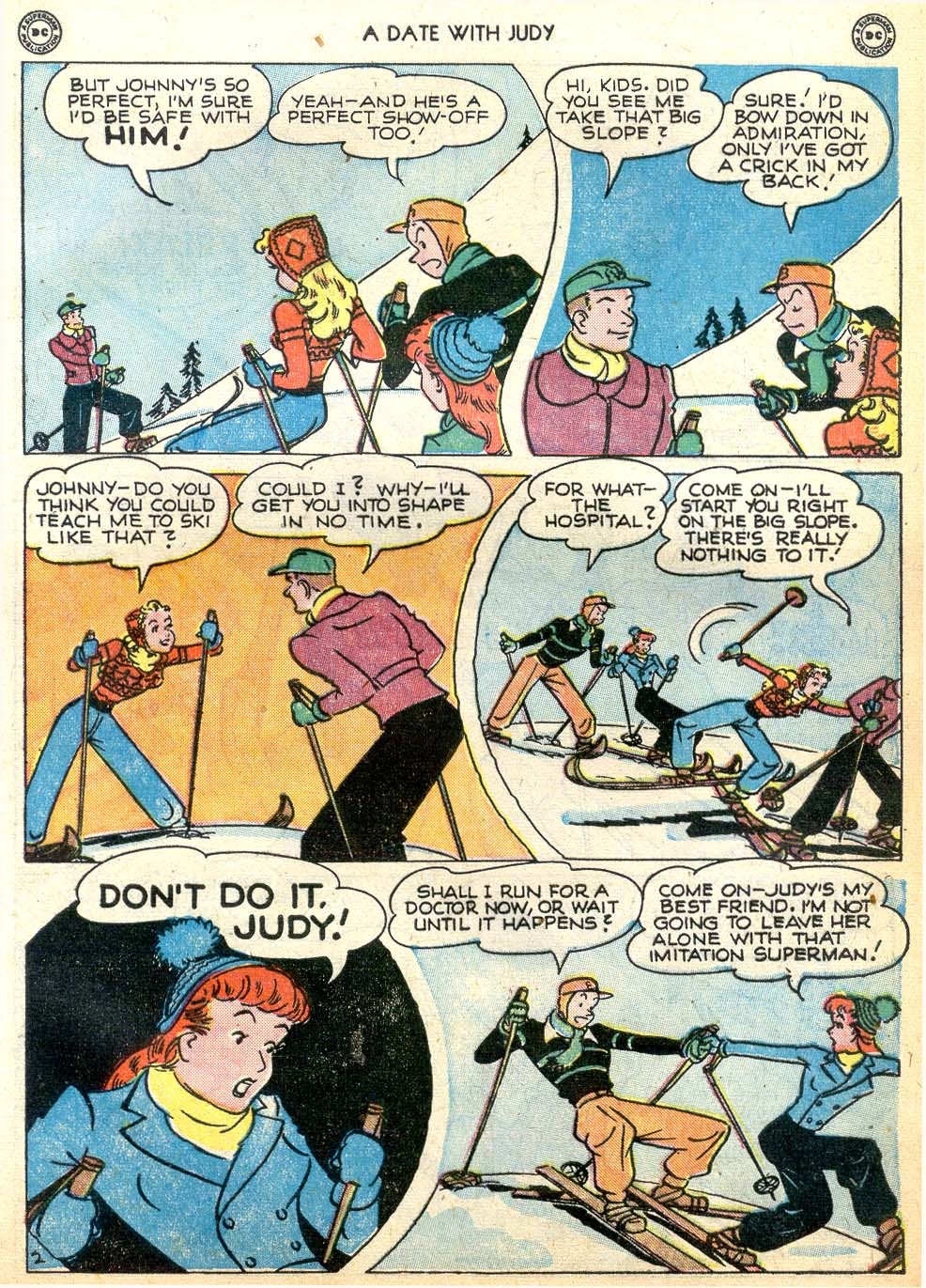 Read online A Date with Judy comic -  Issue #3 - 43