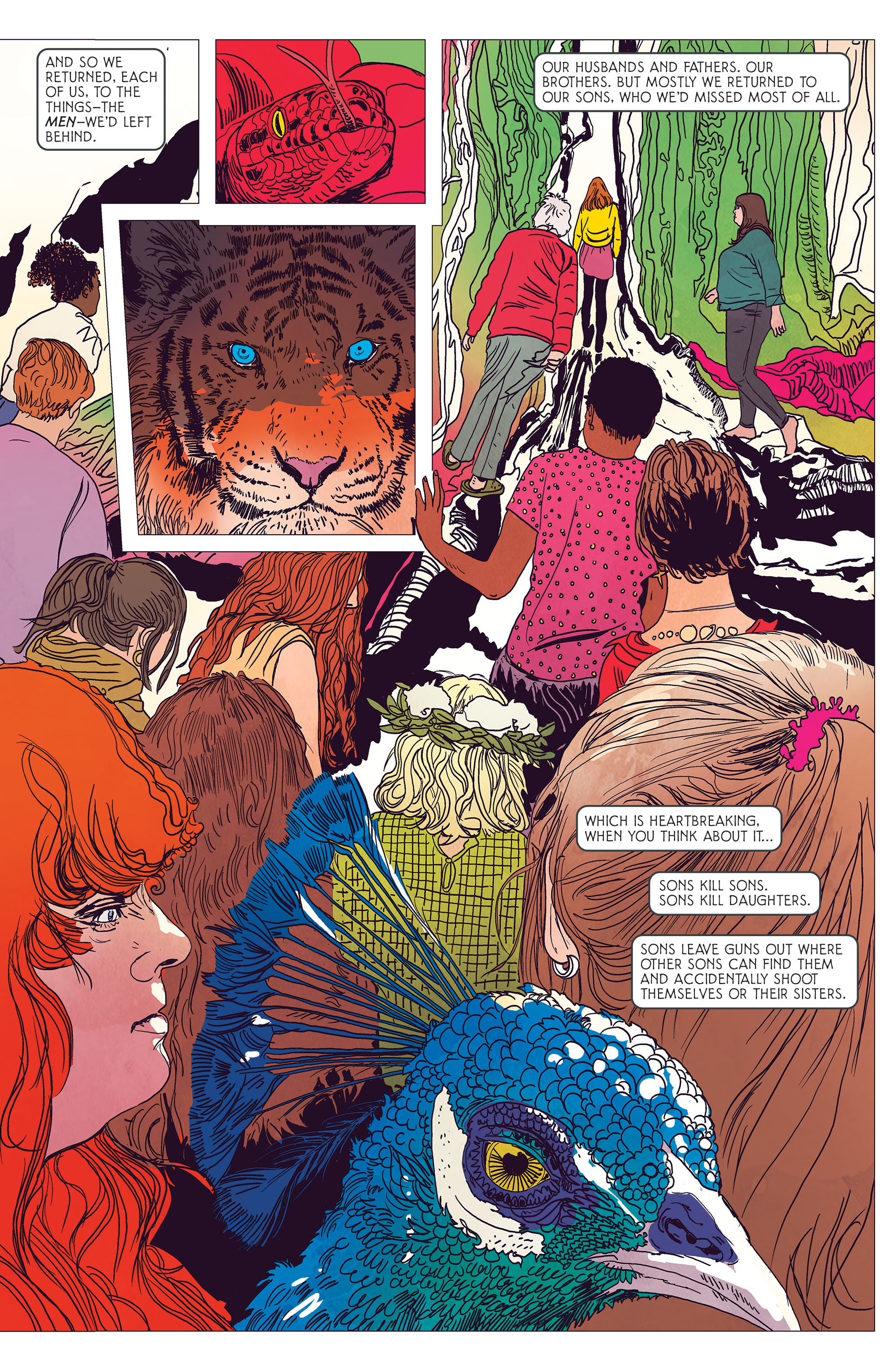 Read online Sleeping Beauties comic -  Issue #10 - 11