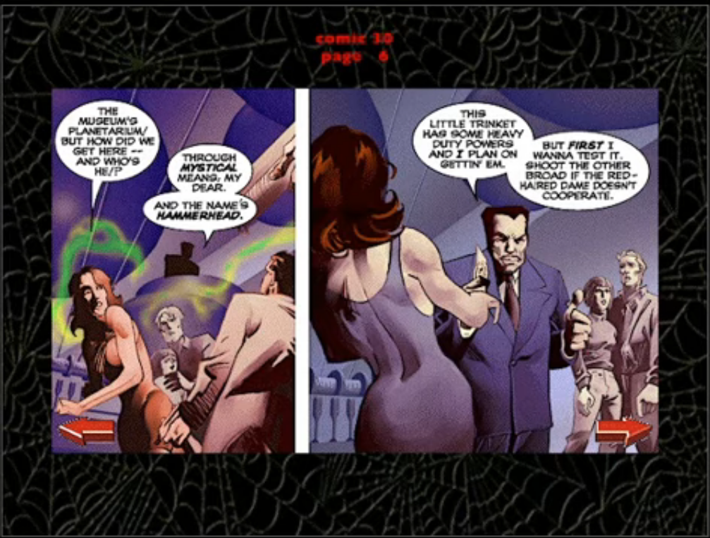 Read online Stan Lee Presents Spider-Man Cybercomic comic -  Issue #30 - 8