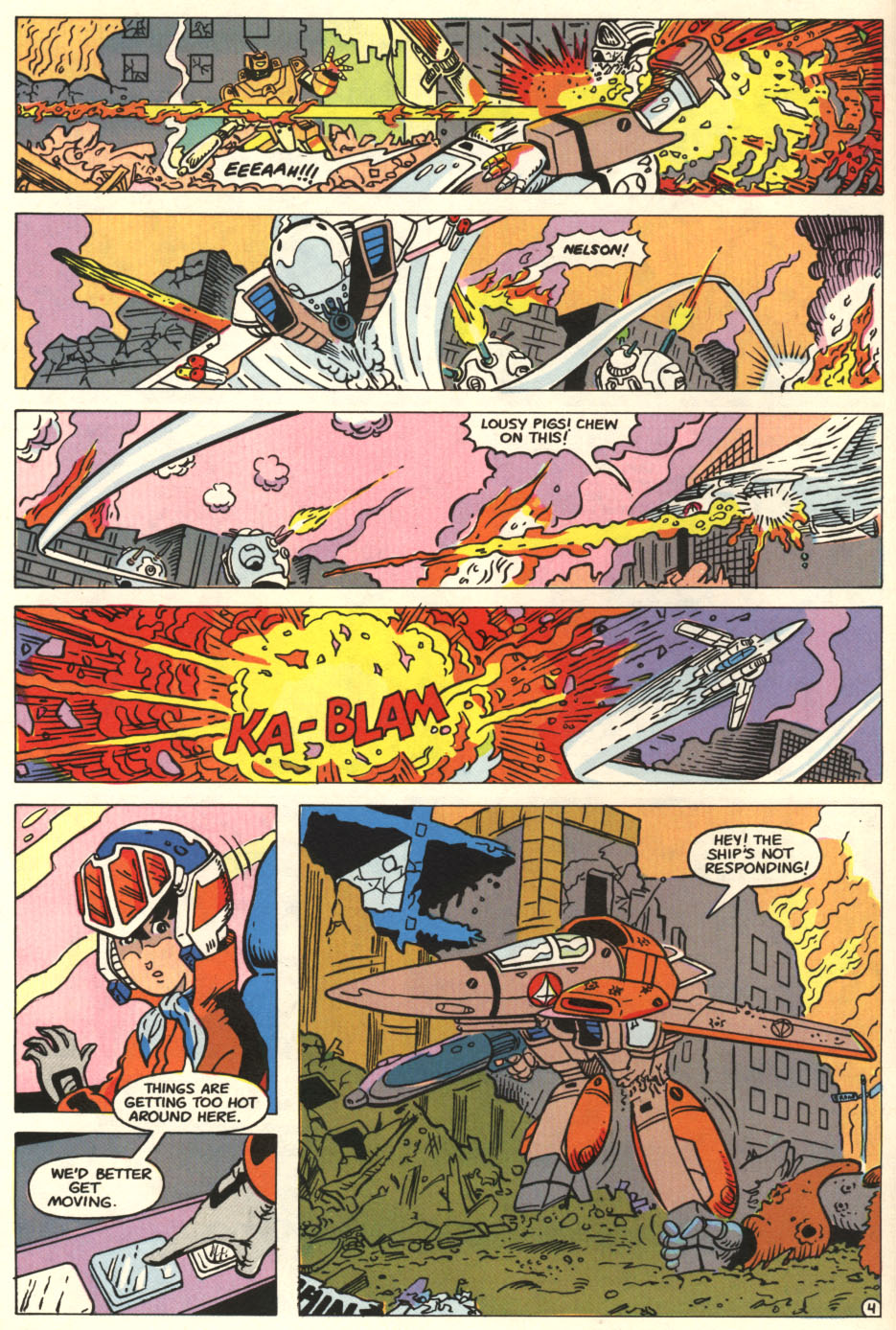 Read online Robotech The Macross Saga comic -  Issue #3 - 5