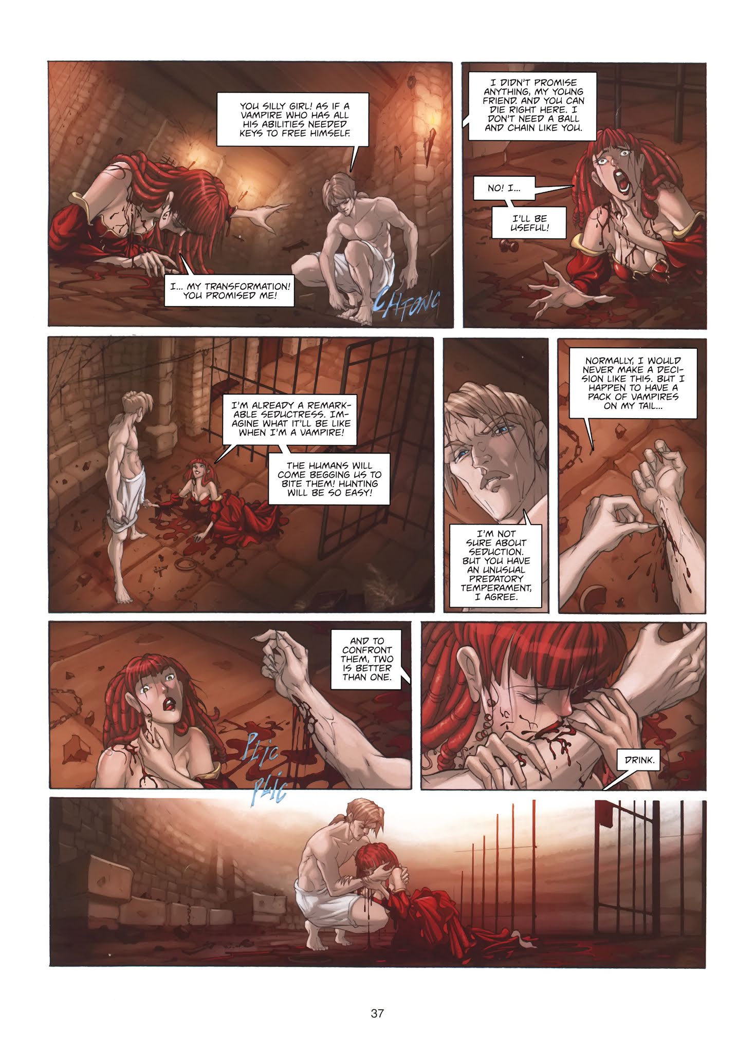 Read online My Lady Vampire comic -  Issue #1 - 38
