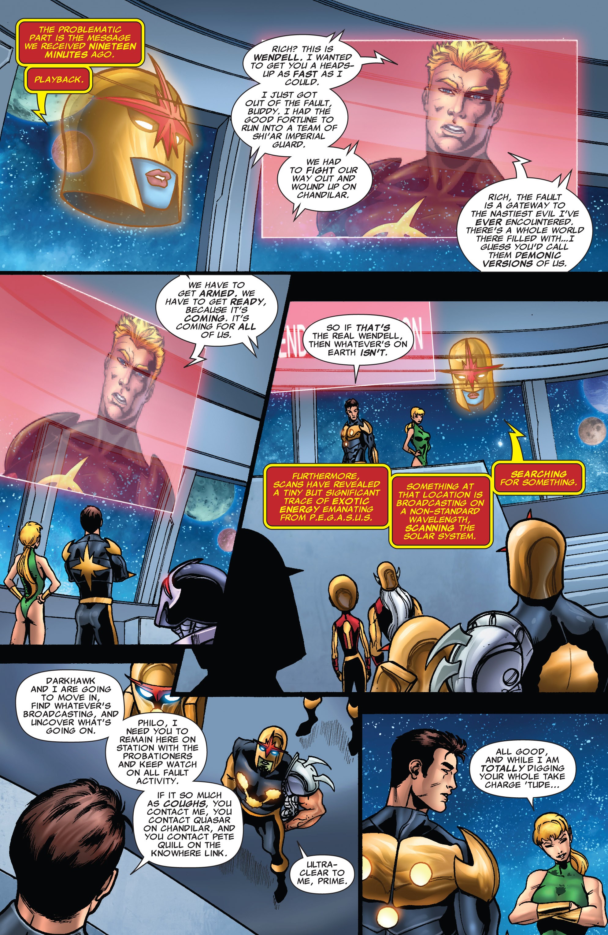 Read online Nova (2007) comic -  Issue #36 - 13