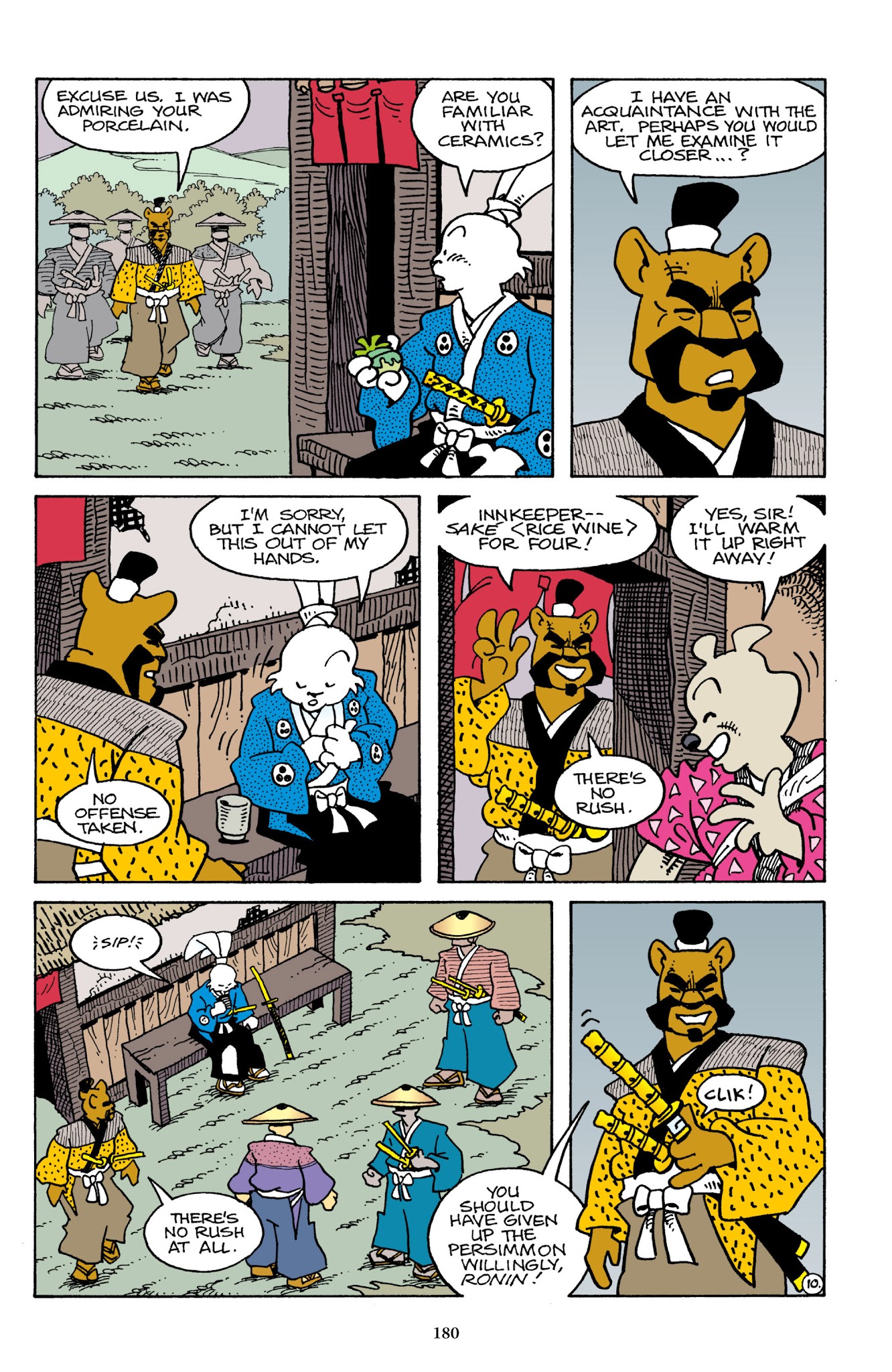 Read online The Usagi Yojimbo Saga comic -  Issue # TPB 2 - 180