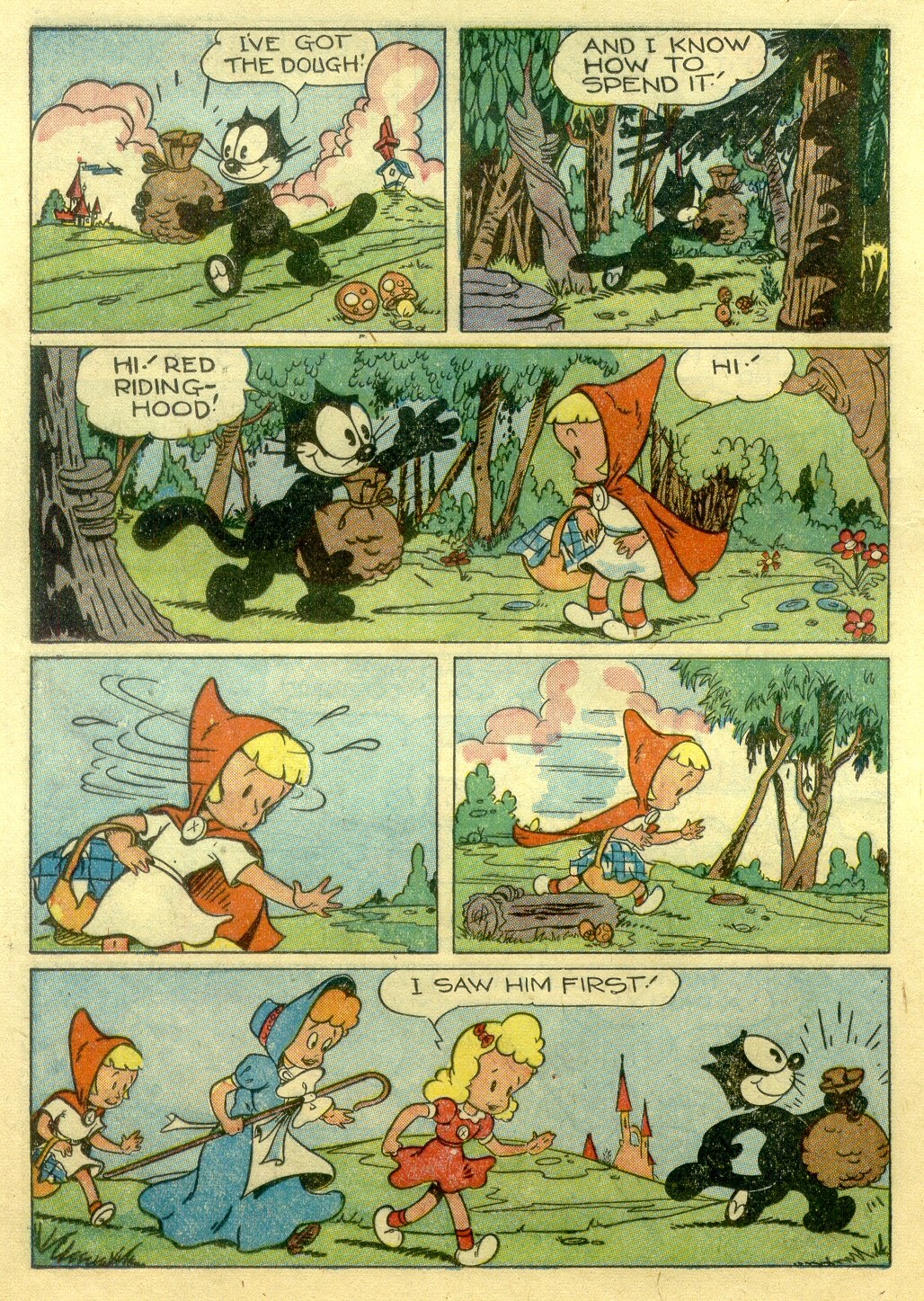 Read online Felix the Cat (1948) comic -  Issue #1 - 24