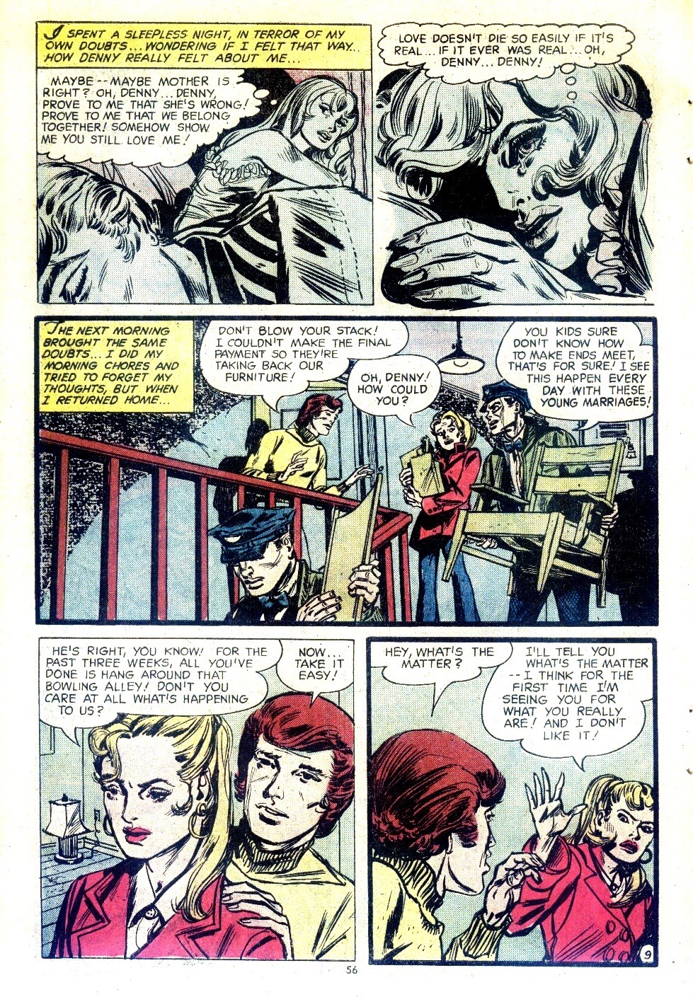 Read online Young Love (1963) comic -  Issue #109 - 56
