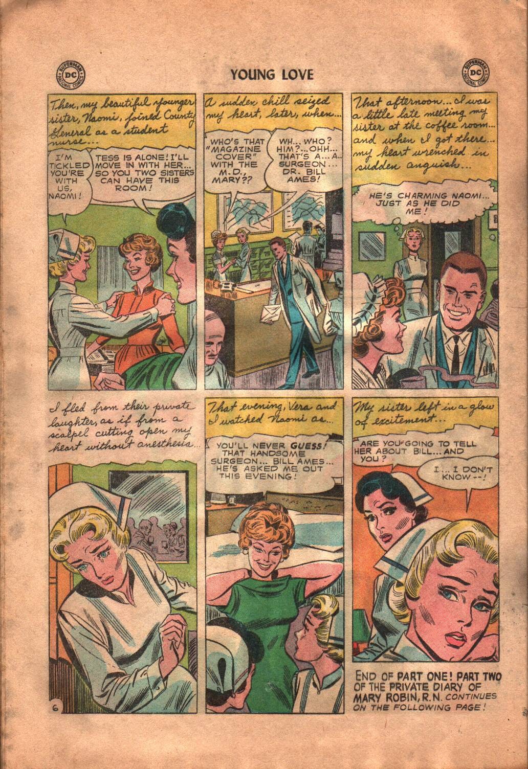 Read online Young Love (1963) comic -  Issue #44 - 28