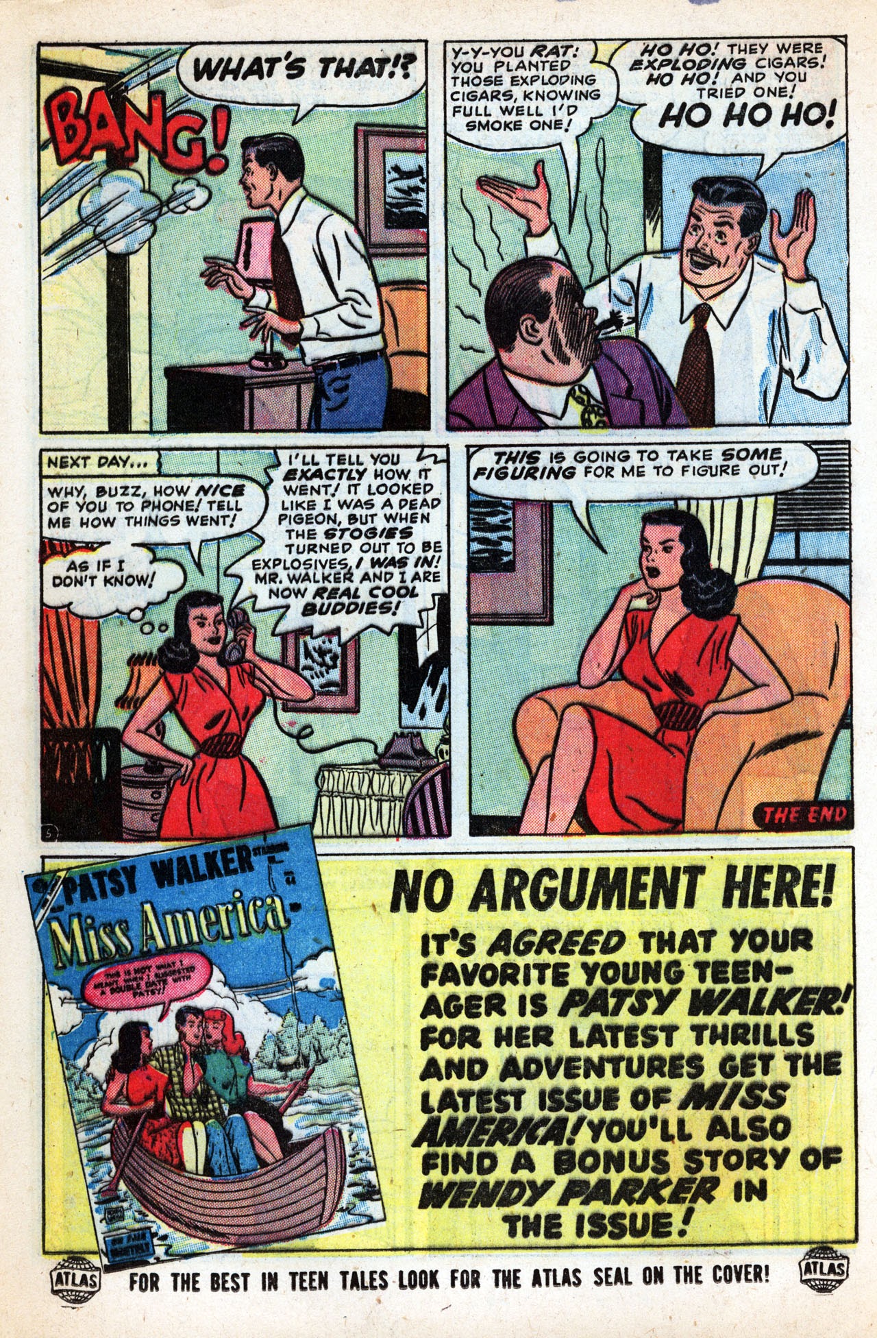 Read online Patsy and her Pals comic -  Issue #7 - 16