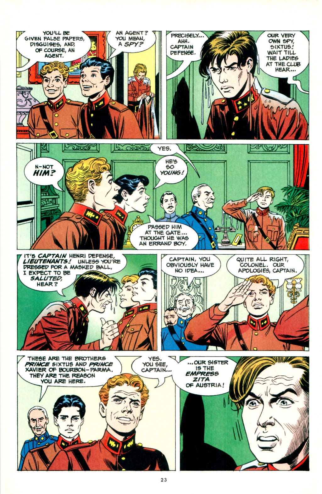 Read online Young Indiana Jones Chronicles comic -  Issue #9 - 25