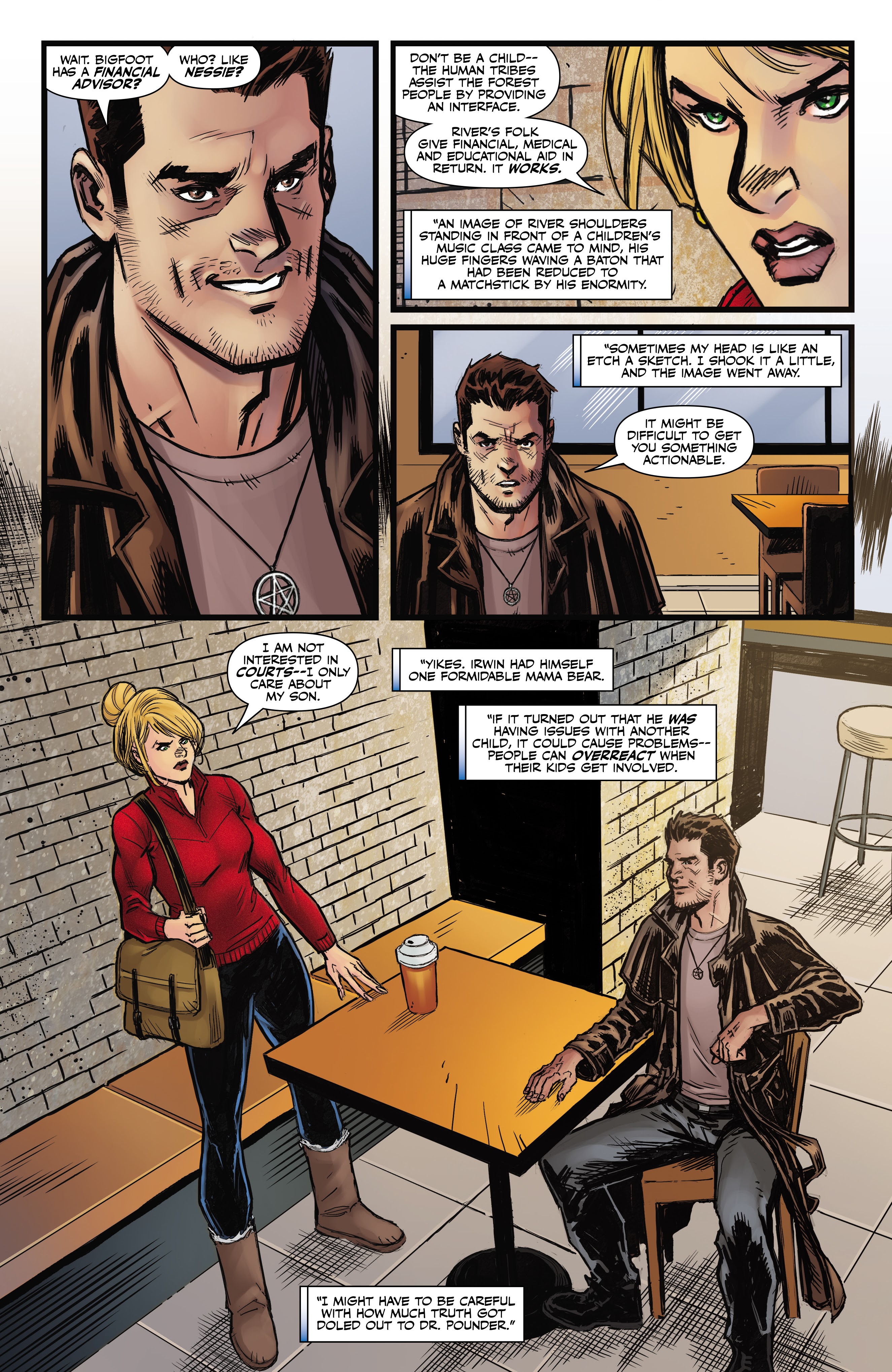 Read online Jim Butcher's The Dresden Files: Bigfoot comic -  Issue # TPB - 17