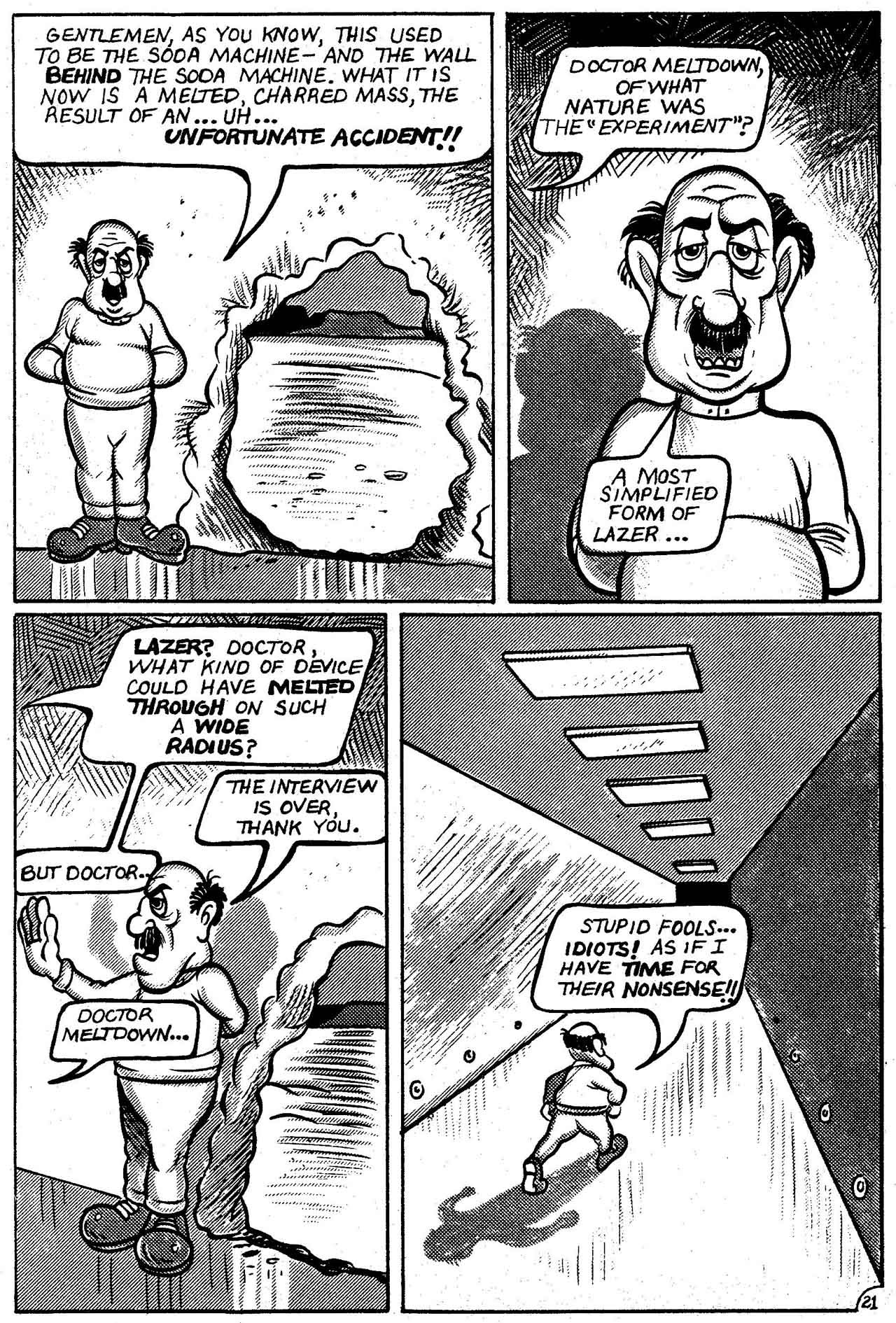 Read online Geriatric Gangrene Jujitsu Gerbils comic -  Issue #1 - 24
