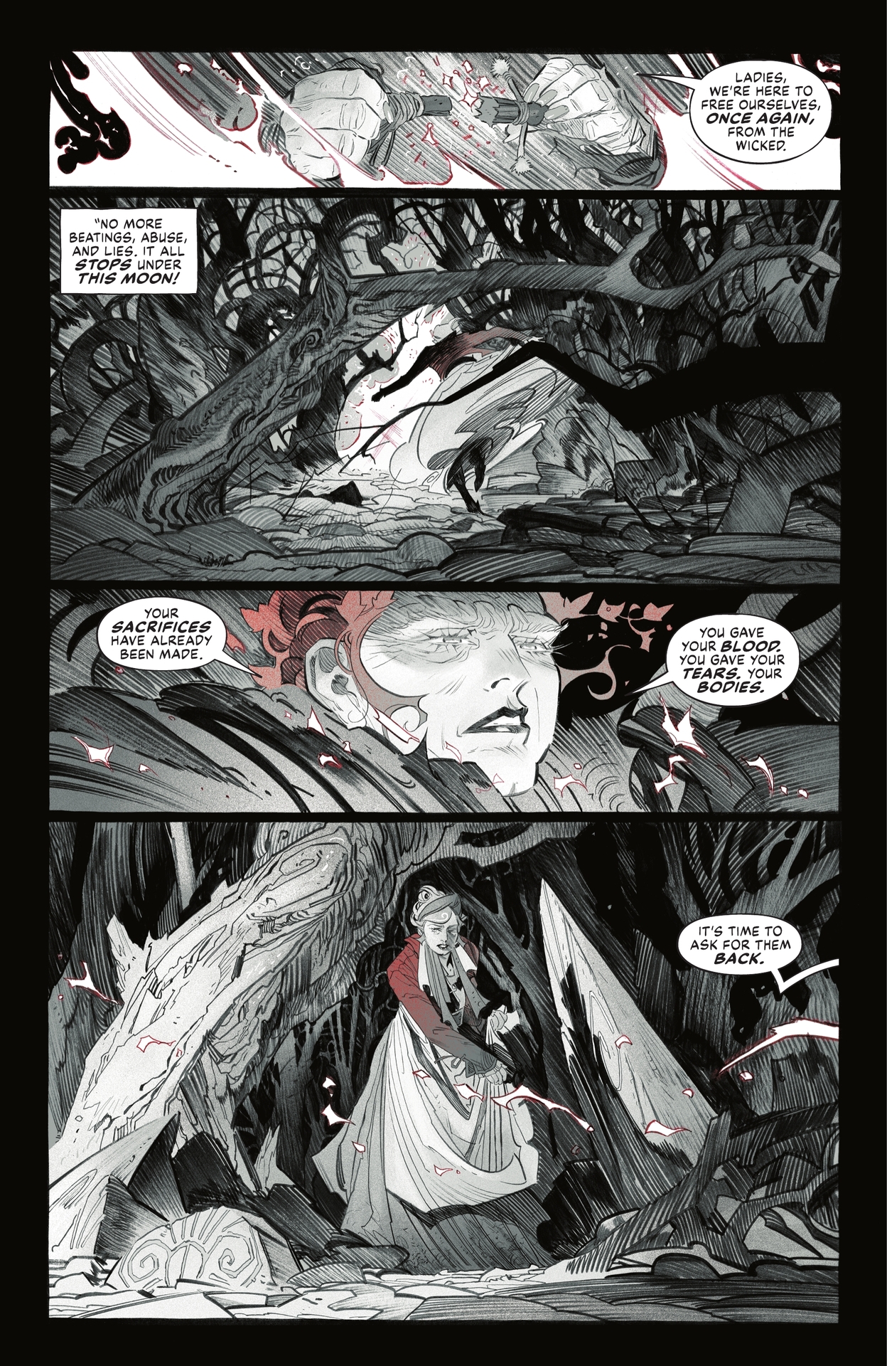 Read online Harley Quinn: Black   White   Redder comic -  Issue #5 - 10