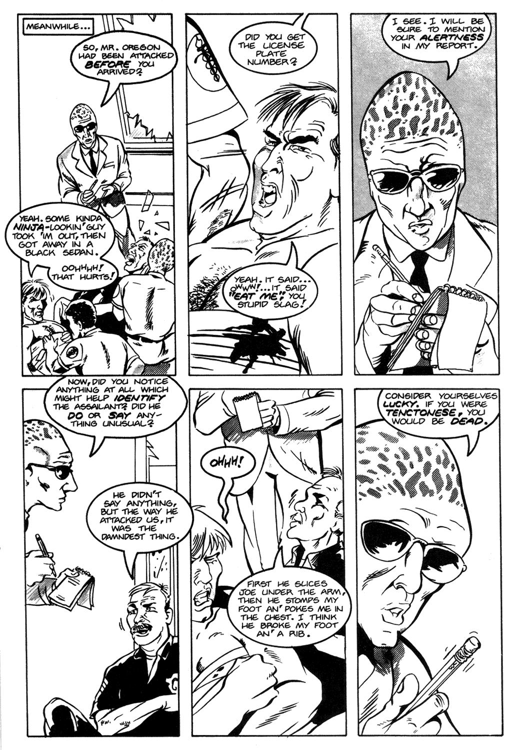 Read online Alien Nation: Public Enemy comic -  Issue #3 - 13