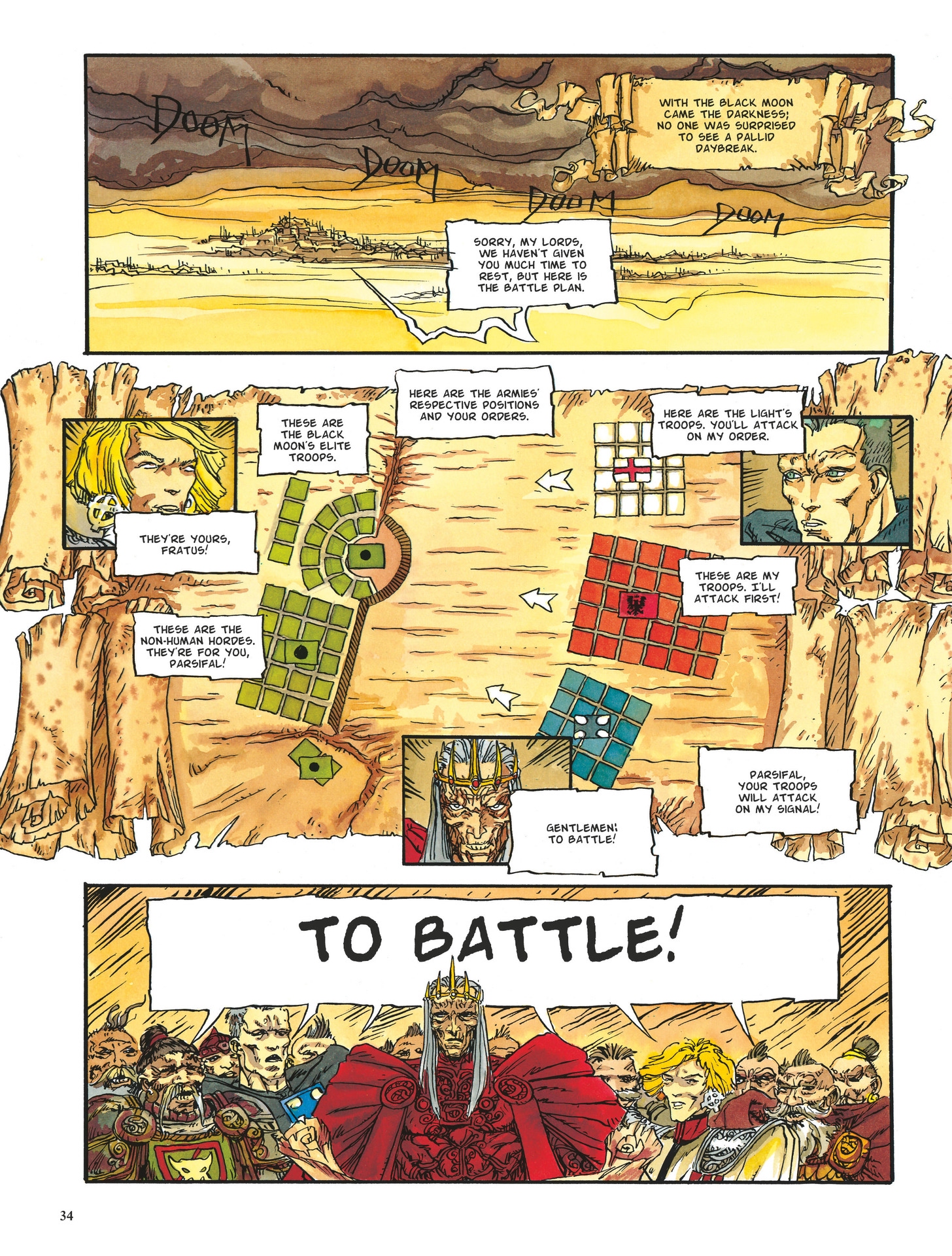 Read online The Black Moon Chronicles comic -  Issue #5 - 33