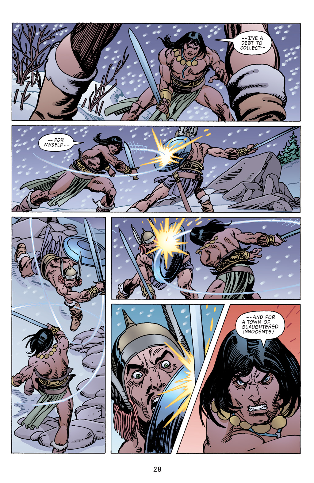Read online The Chronicles of Conan comic -  Issue # TPB 17 (Part 1) - 28