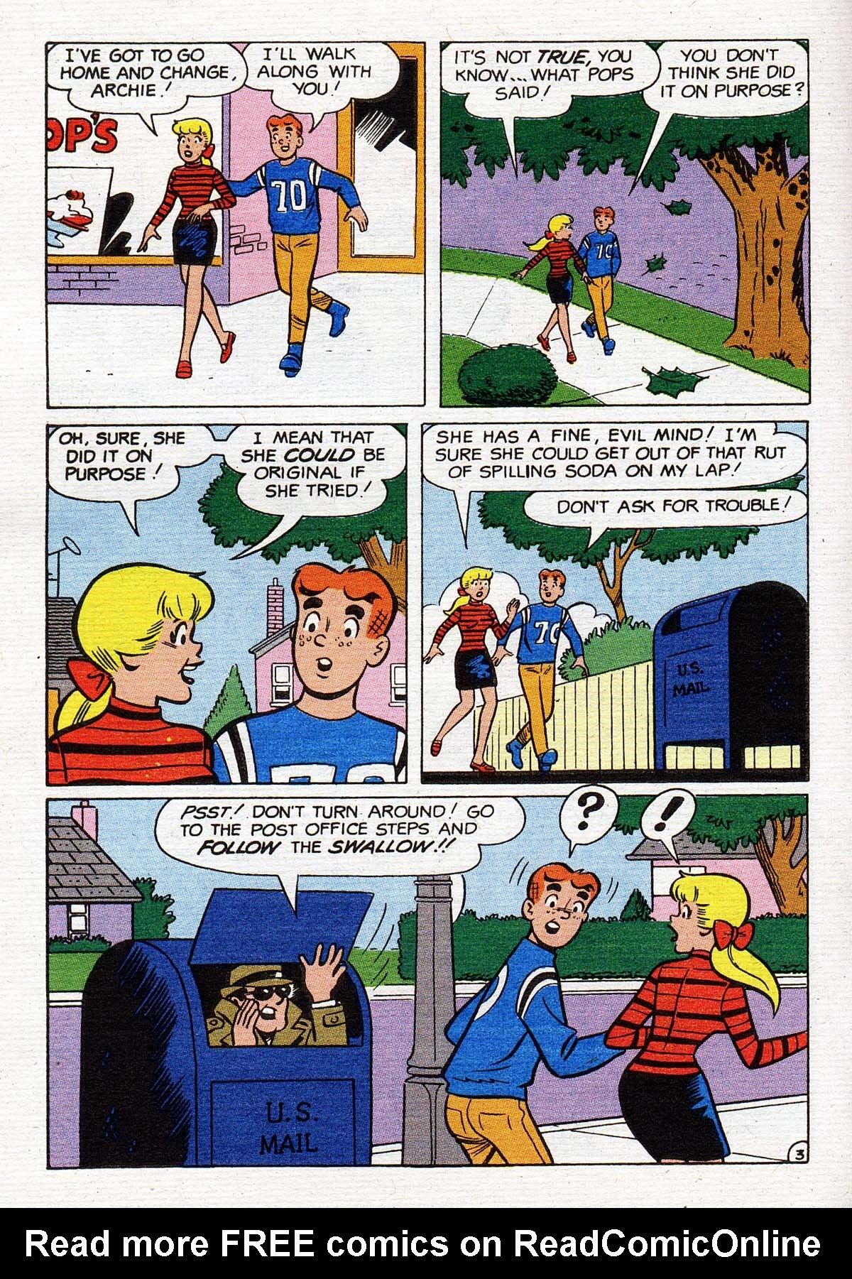 Read online Archie's Double Digest Magazine comic -  Issue #142 - 125