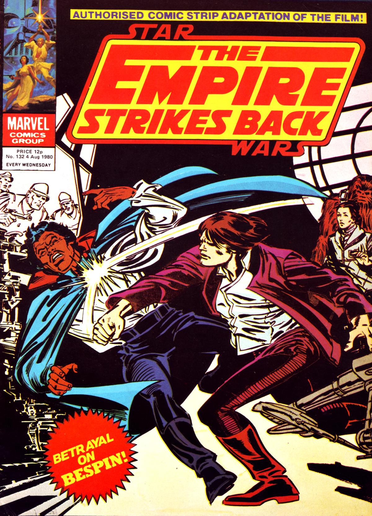 Read online Star Wars Weekly: The Empire Strikes Back comic -  Issue #132 - 1