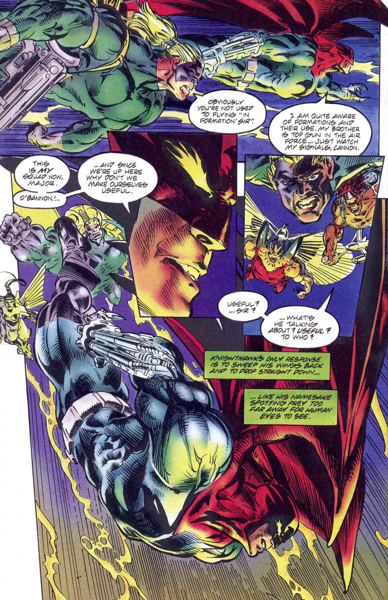 Read online Knighthawk comic -  Issue #6 - 4