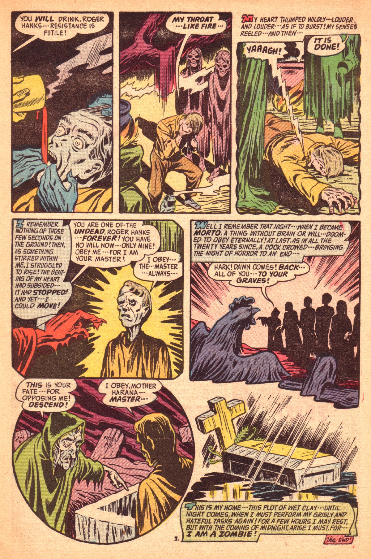 Read online Adventures Into The Unknown comic -  Issue #50 - 34