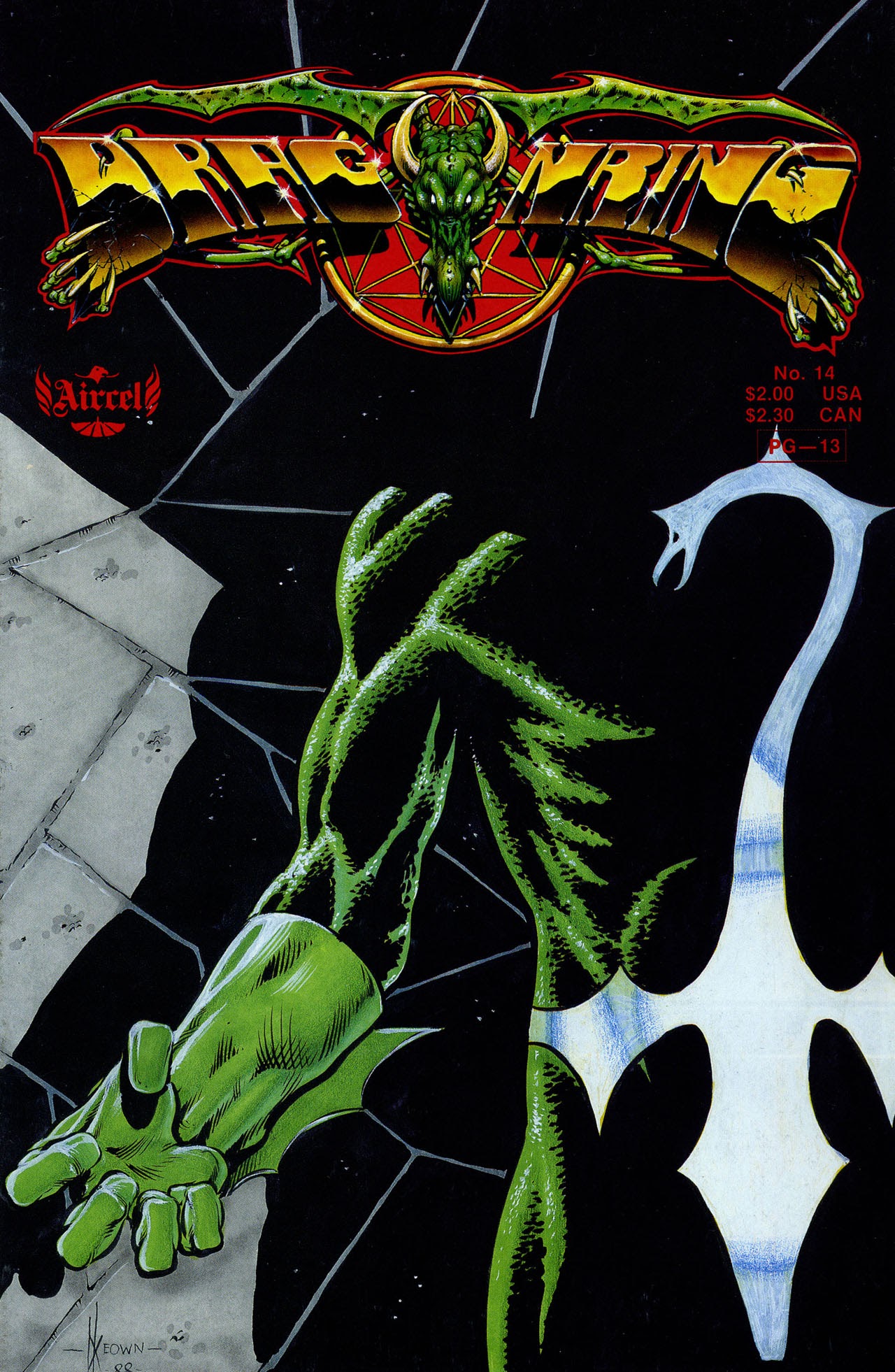 Read online Dragonring (1987) comic -  Issue #14 - 1