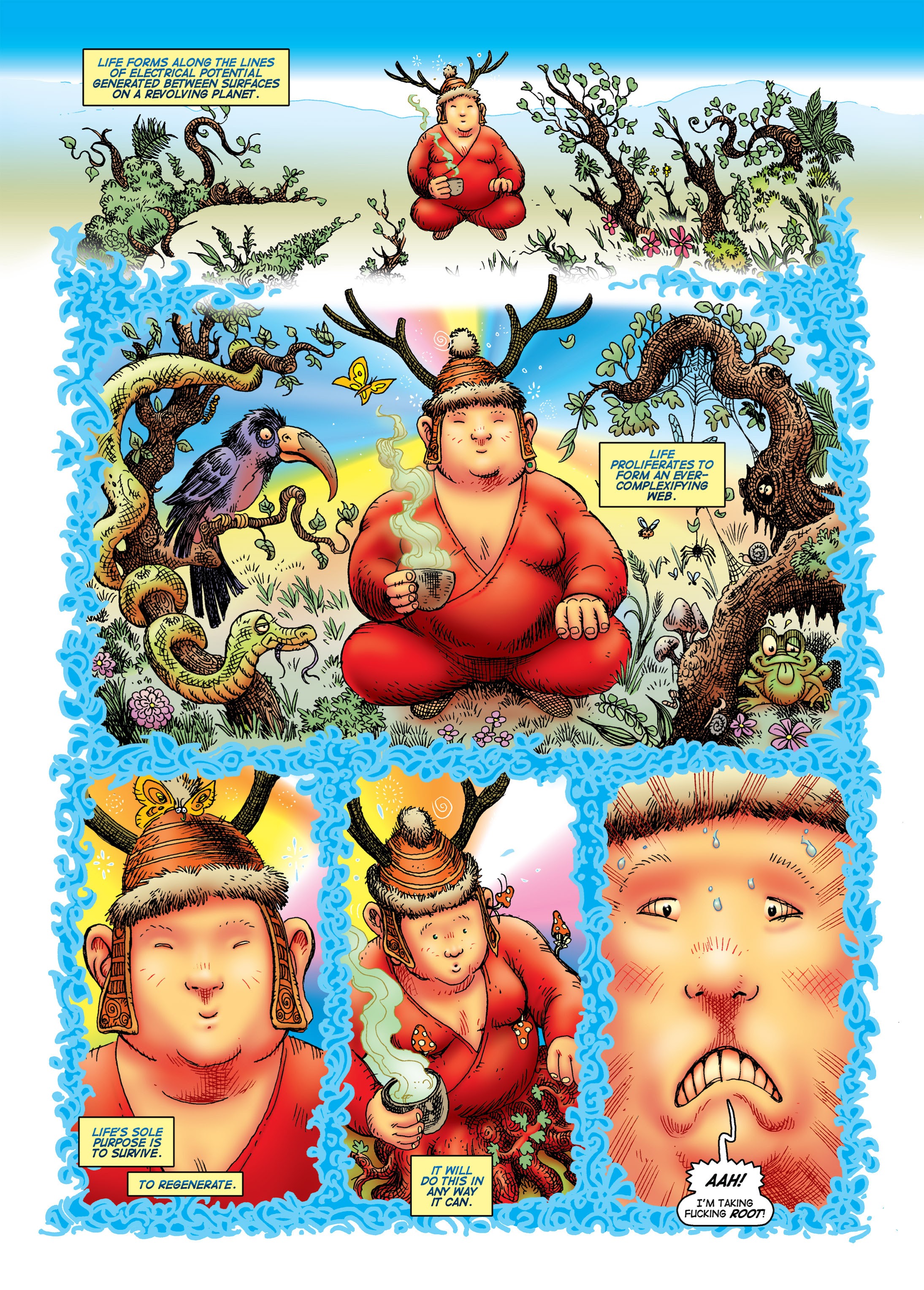 Read online Tales of the Buddha Before He Was Enlightened comic -  Issue # Full - 16