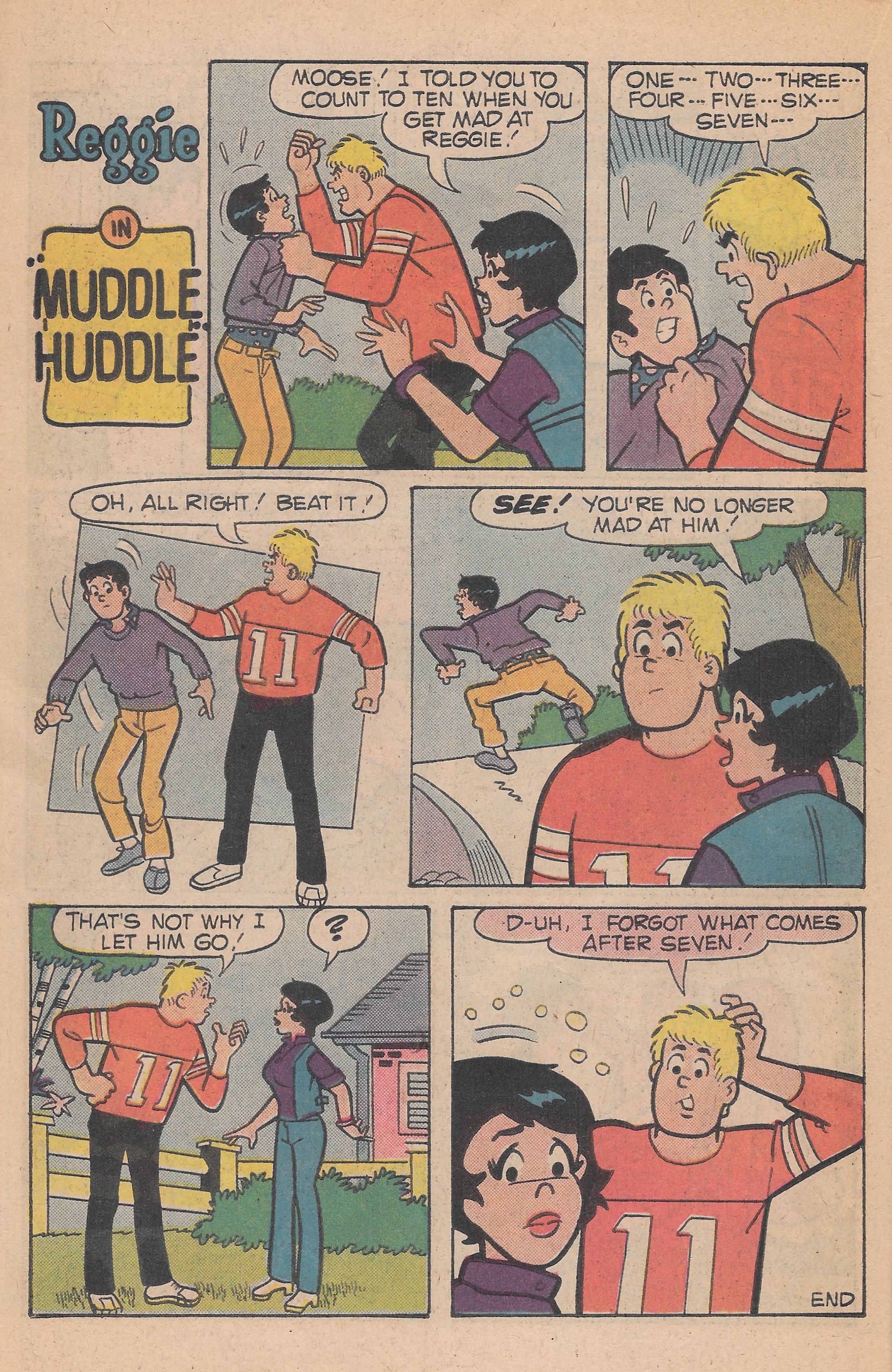 Read online Reggie's Wise Guy Jokes comic -  Issue #54 - 22