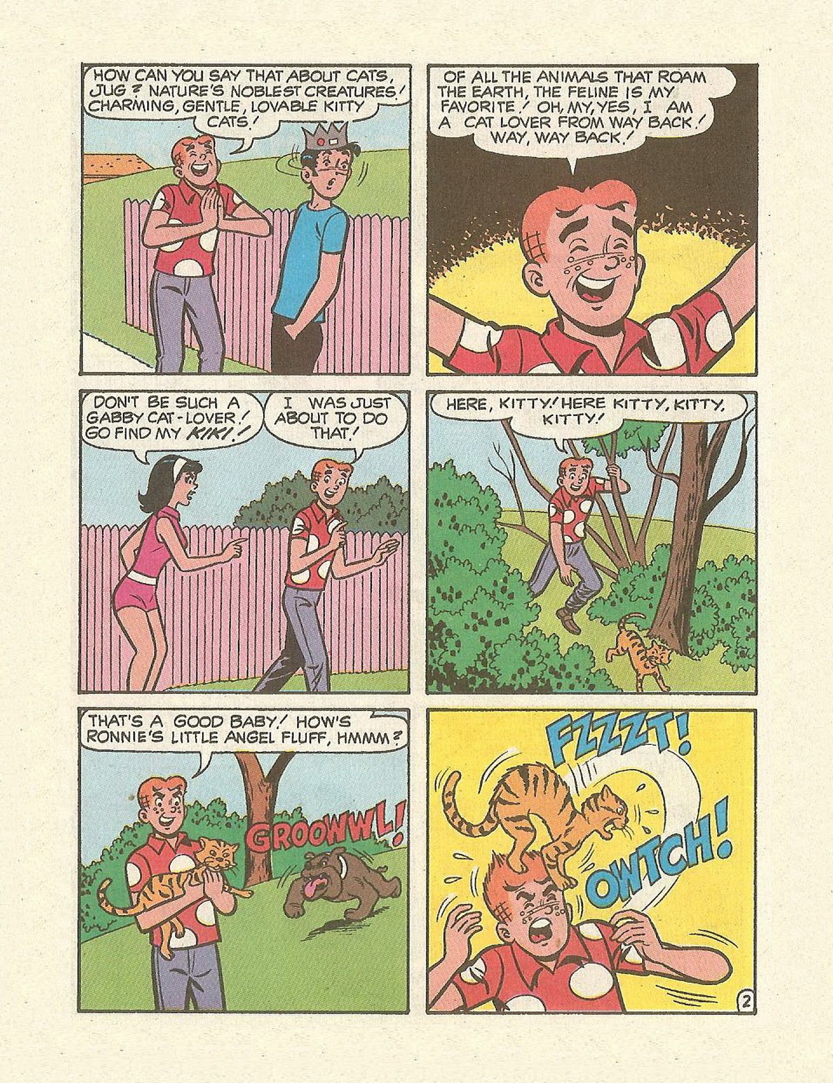 Read online Archie's Double Digest Magazine comic -  Issue #72 - 105