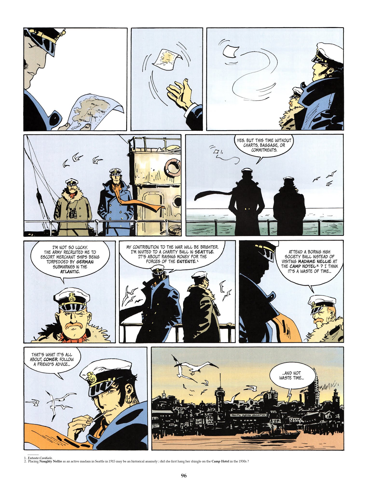 Read online Corto Maltese [FRA] comic -  Issue # TPB 13 - 91