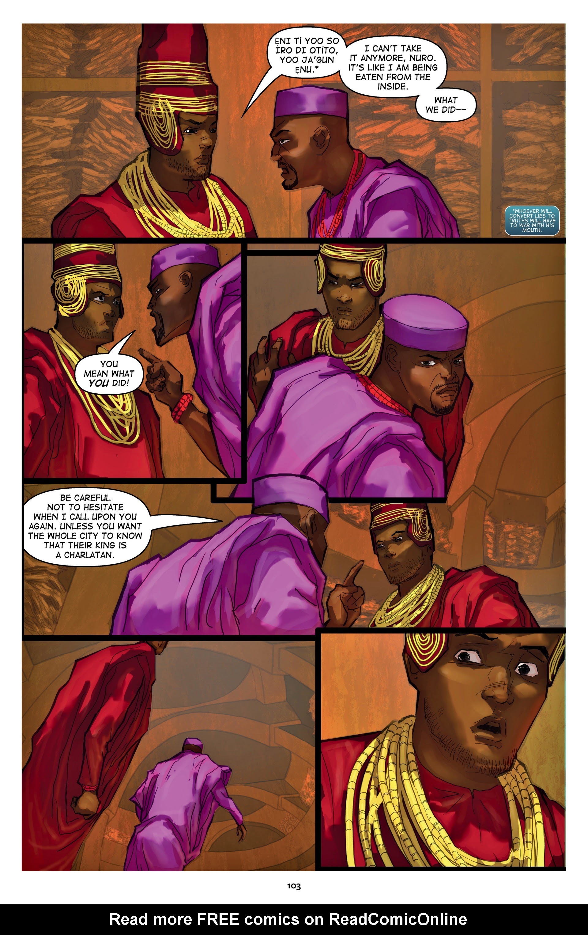 Read online Iyanu: Child of Wonder comic -  Issue # TPB 2 - 103