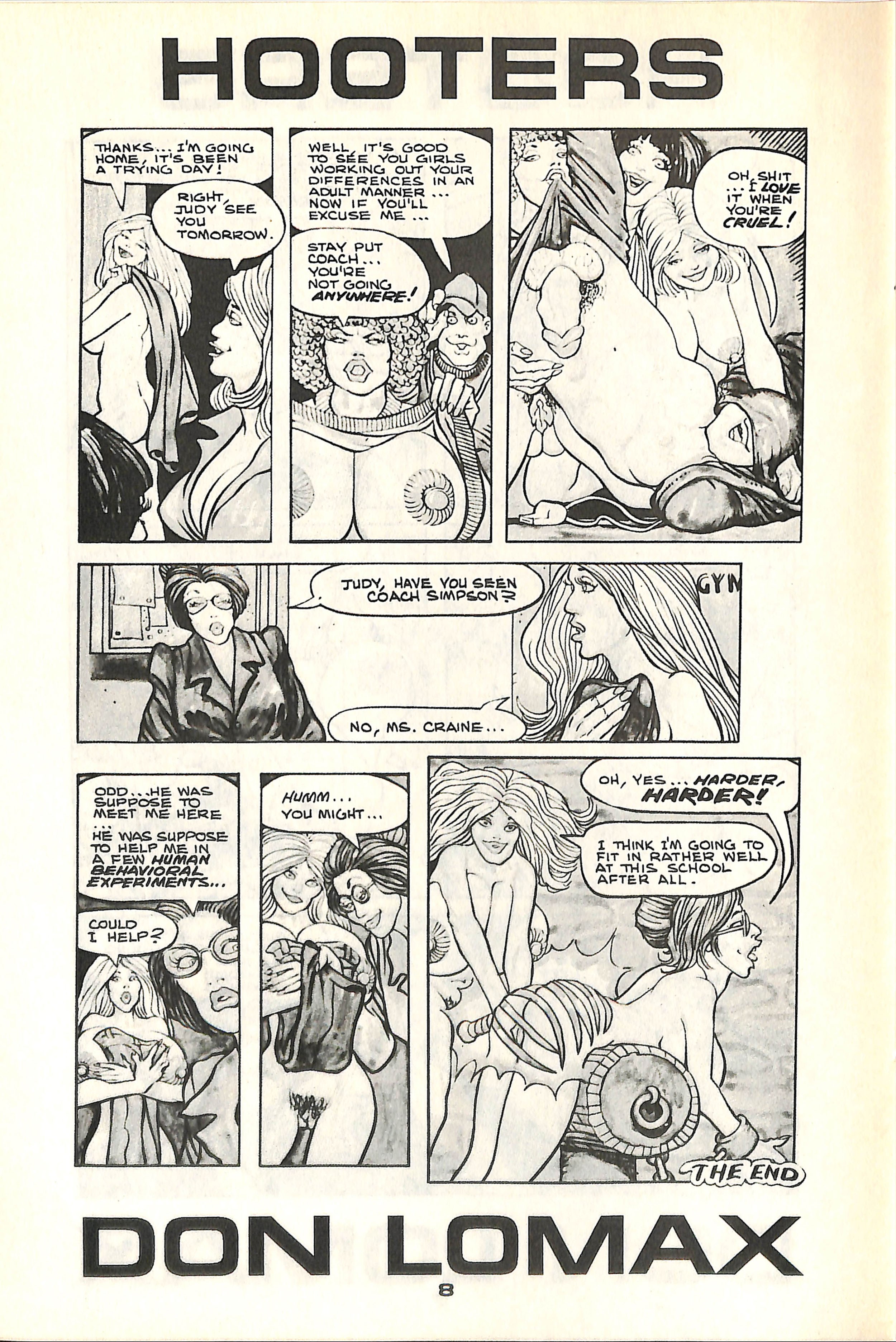 Read online Hooters comic -  Issue #5 - 11