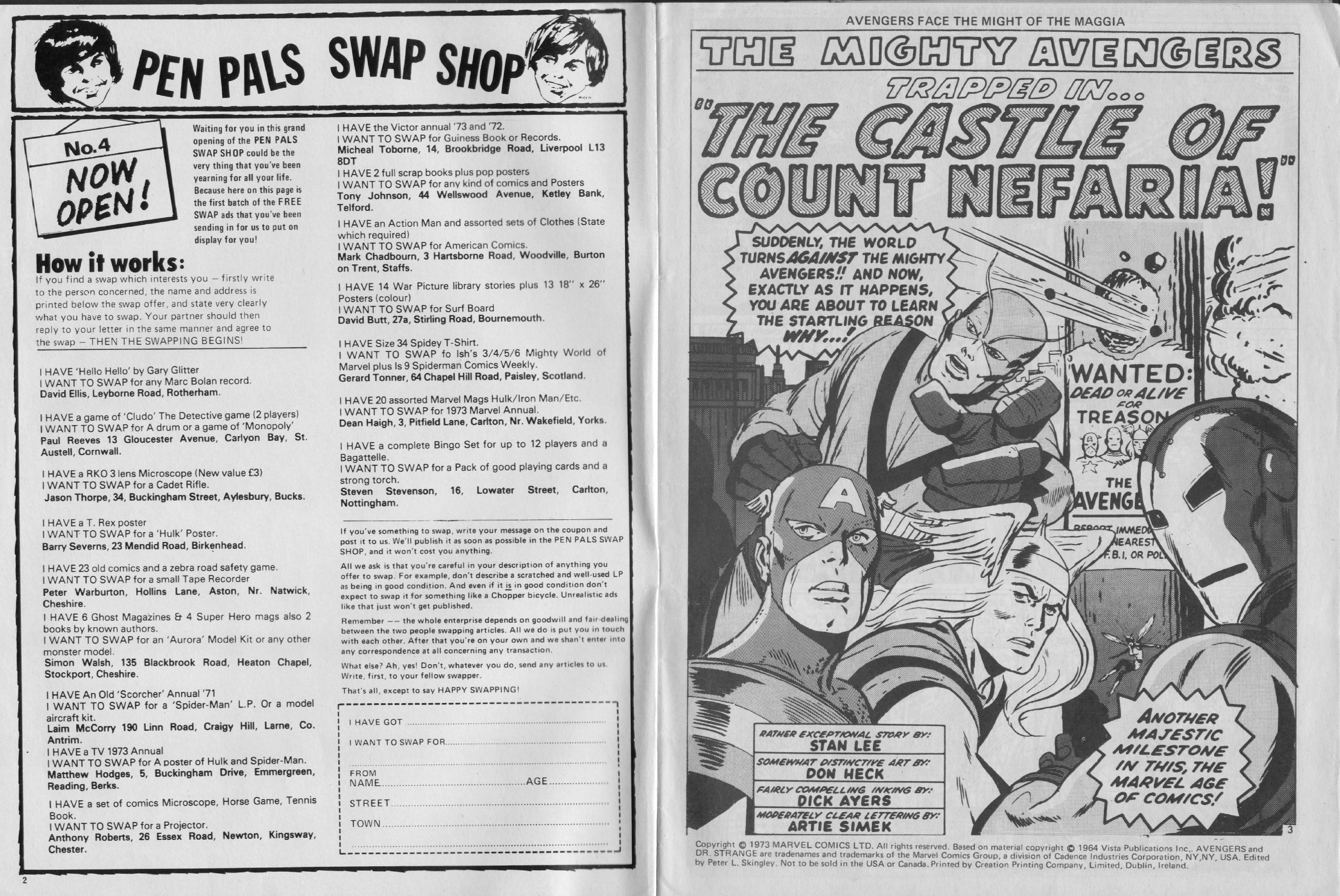 Read online The Avengers (1973) comic -  Issue #10 - 2