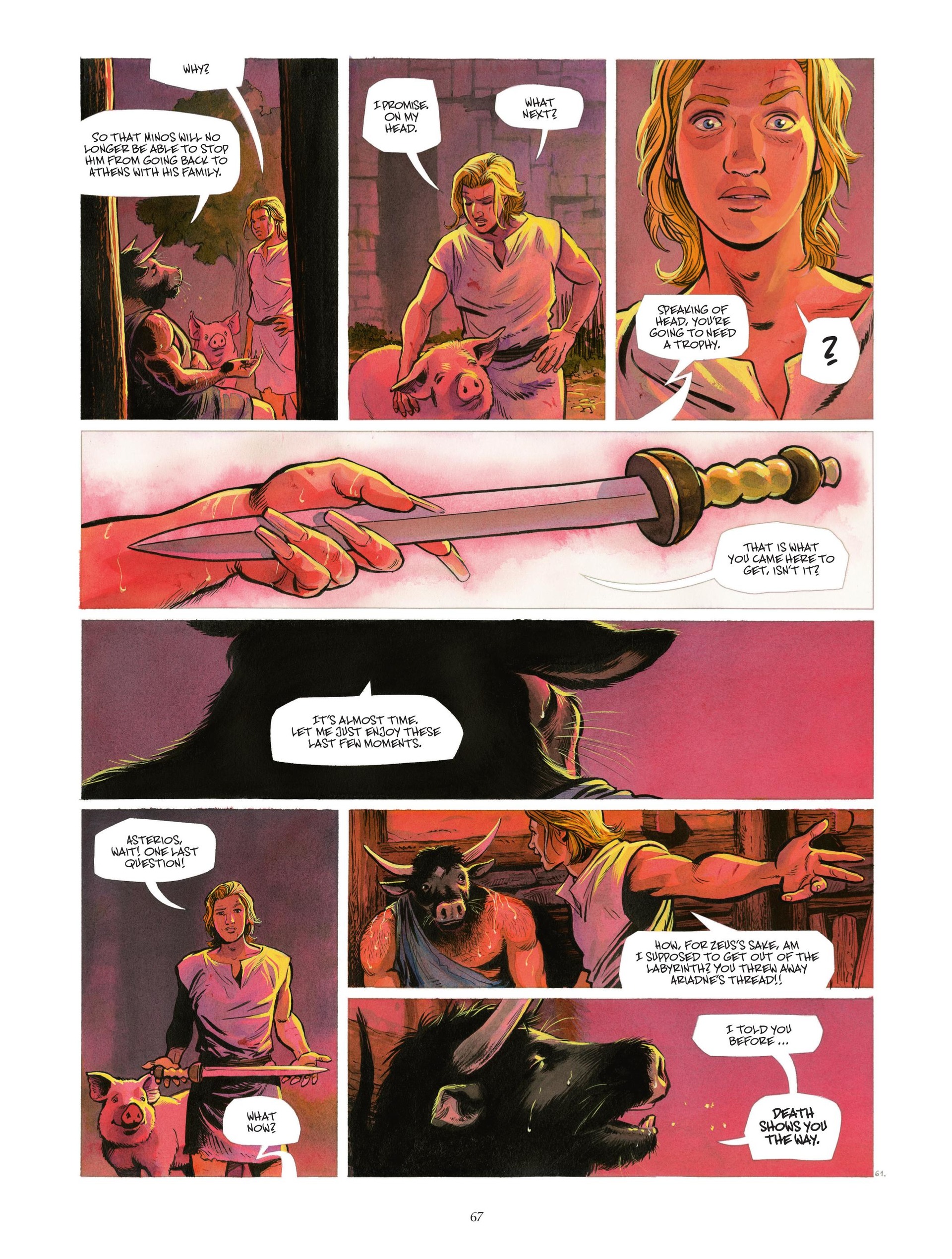 Read online Asterios: The Minotaur comic -  Issue # TPB - 68