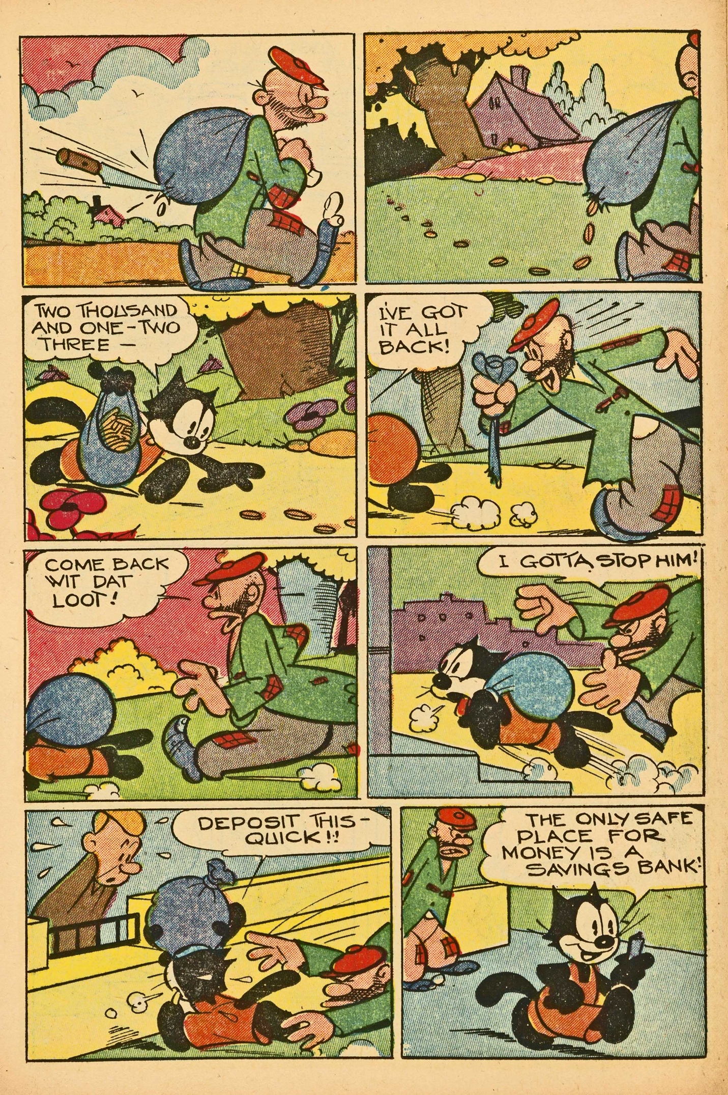 Read online Felix the Cat (1951) comic -  Issue #36 - 14